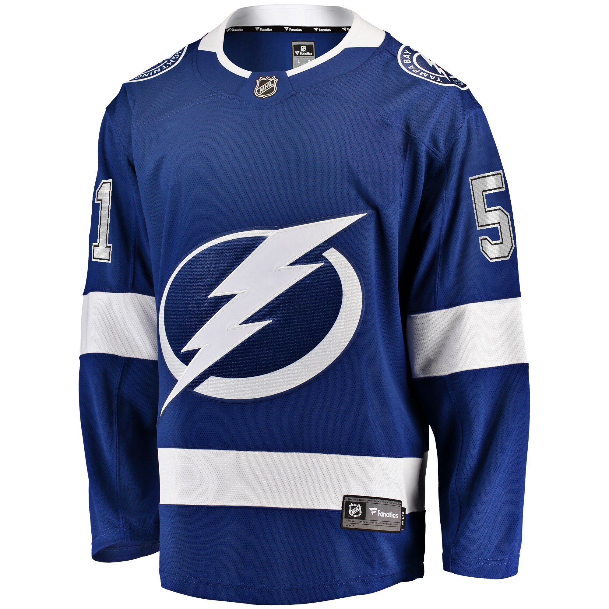 Tampa Bay Lightning Austin Watson Blue Home Premier Breakaway Player NHL Jersey Men's