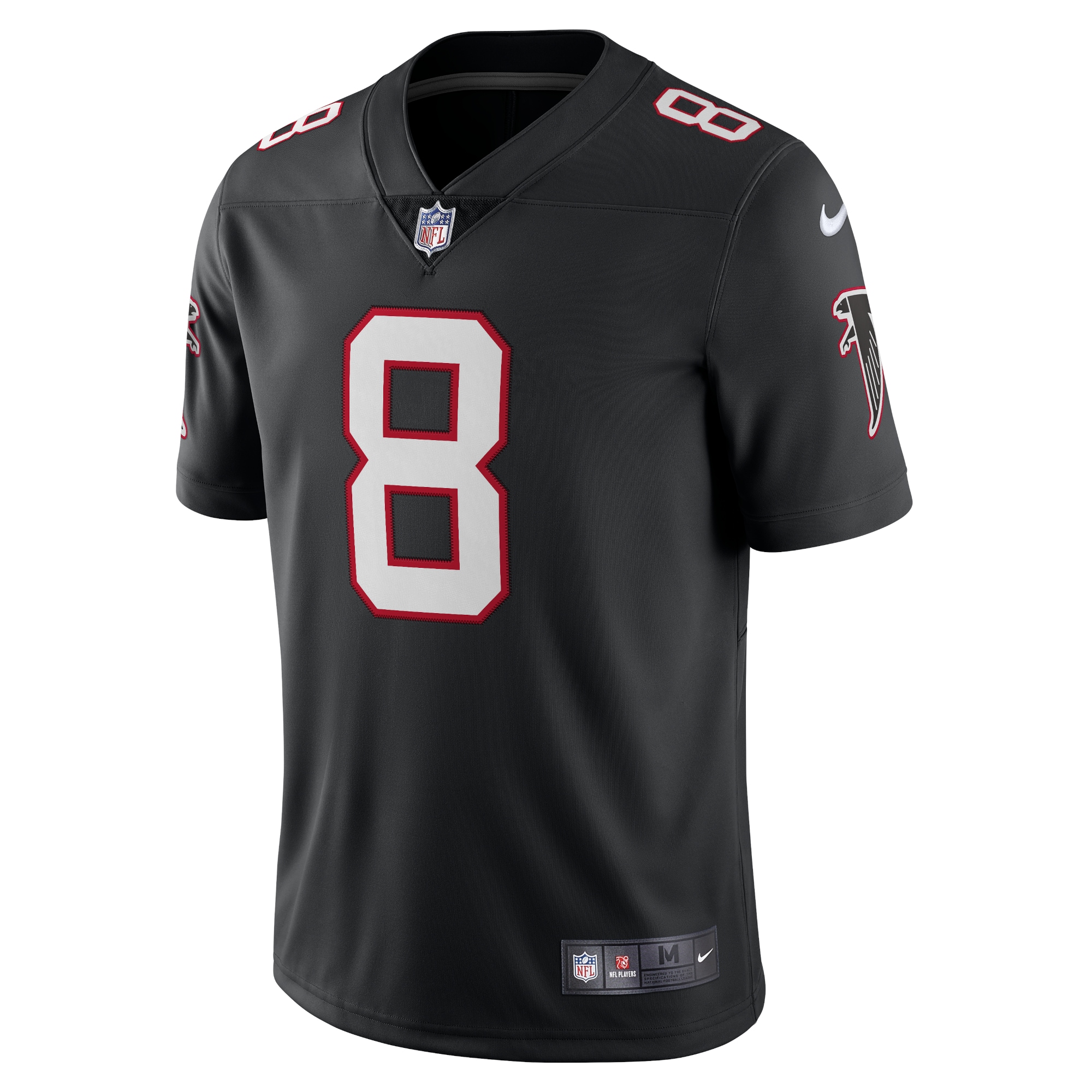 Atlanta Falcons Kyle Pitts Black Alternate Vapor Limited NFL Jersey Men's