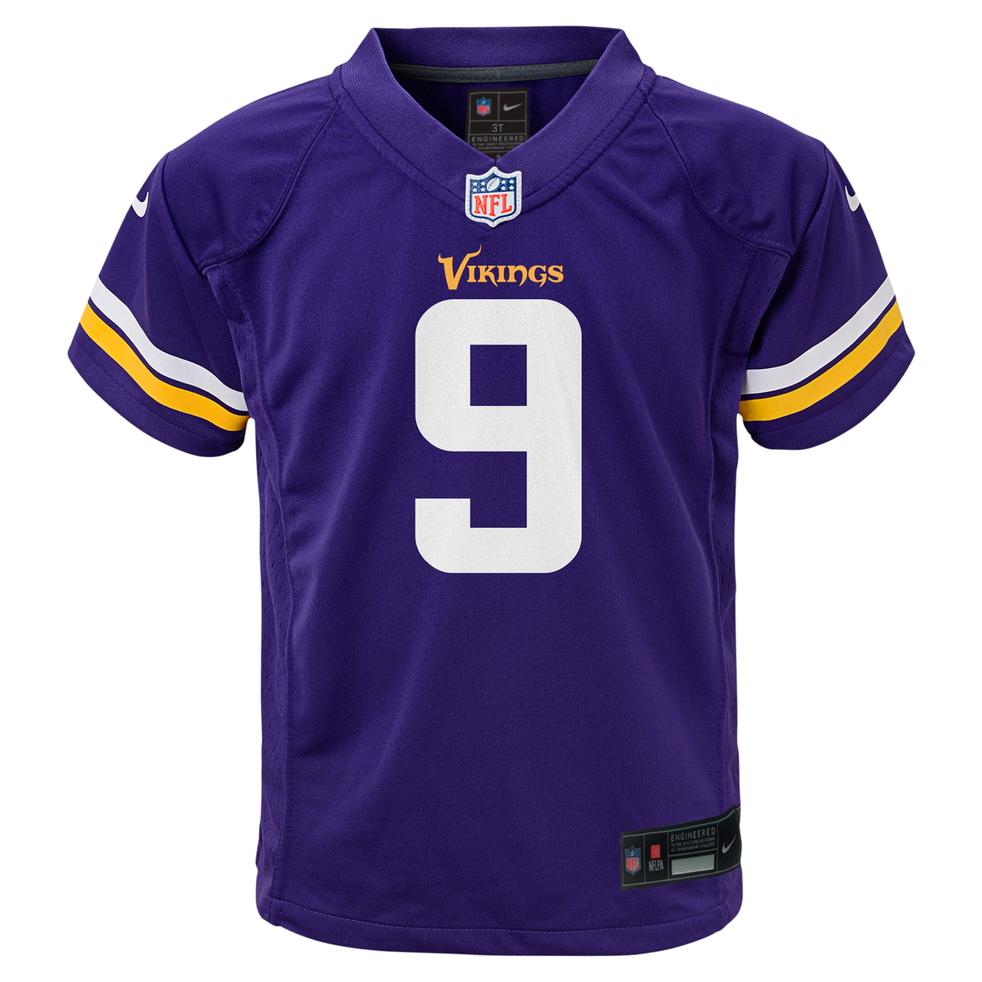 Infant Minnesota Vikings J.J. McCarthy Purple Team Player Game NFL Jersey Men's