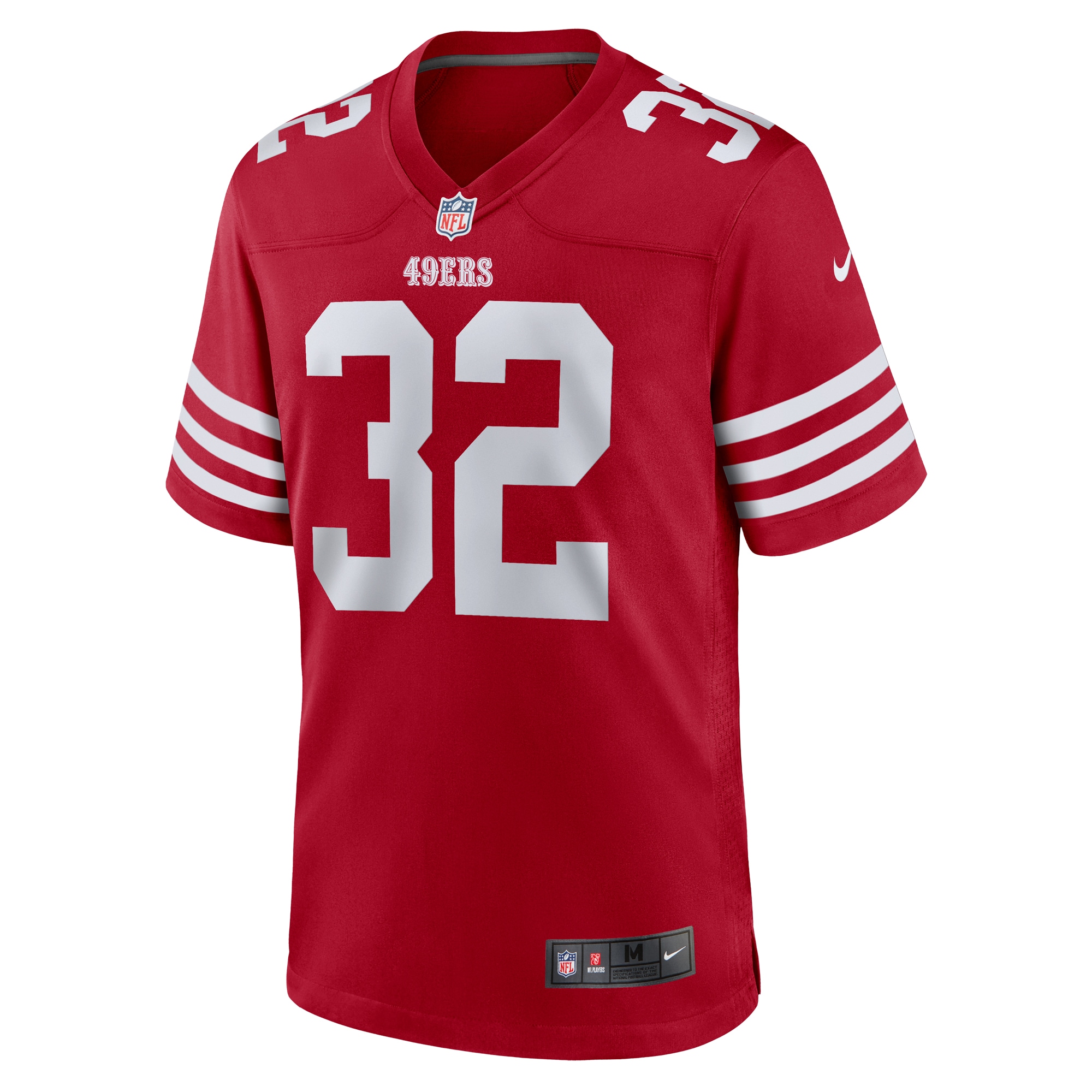 San Francisco 49ers Patrick Taylor Jr. Scarlet Team Game NFL Jersey Men's