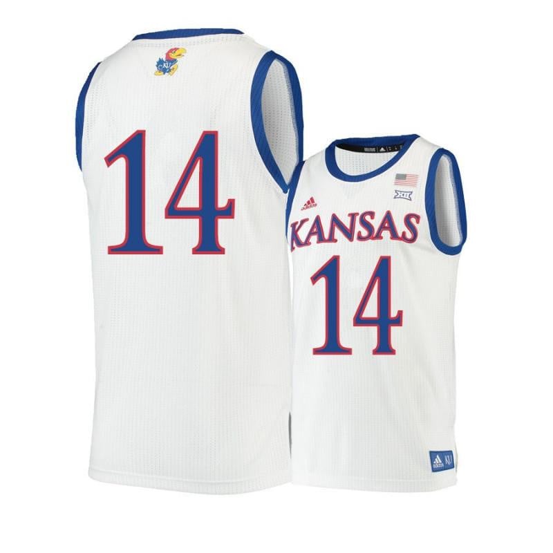 14 Malik Newman Beige Kansas Jayhawks NCAA Jersey Men's