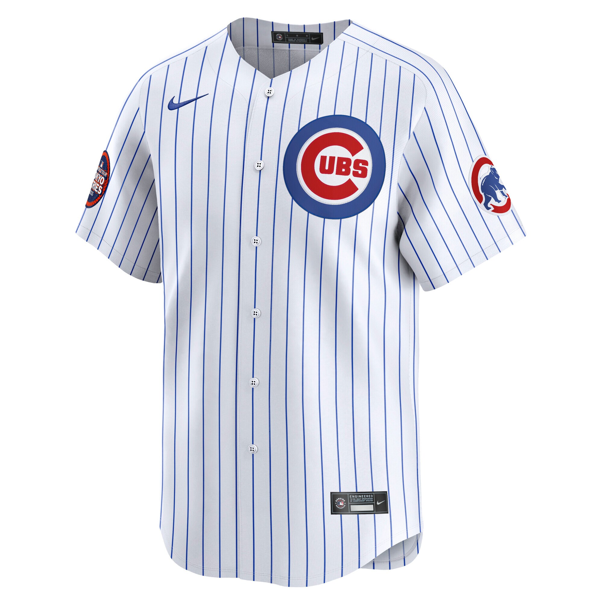 Chicago Cubs Dansby Swanson White 2025 World Tour: Tokyo Series Home Limited Player MLB Jersey Men's