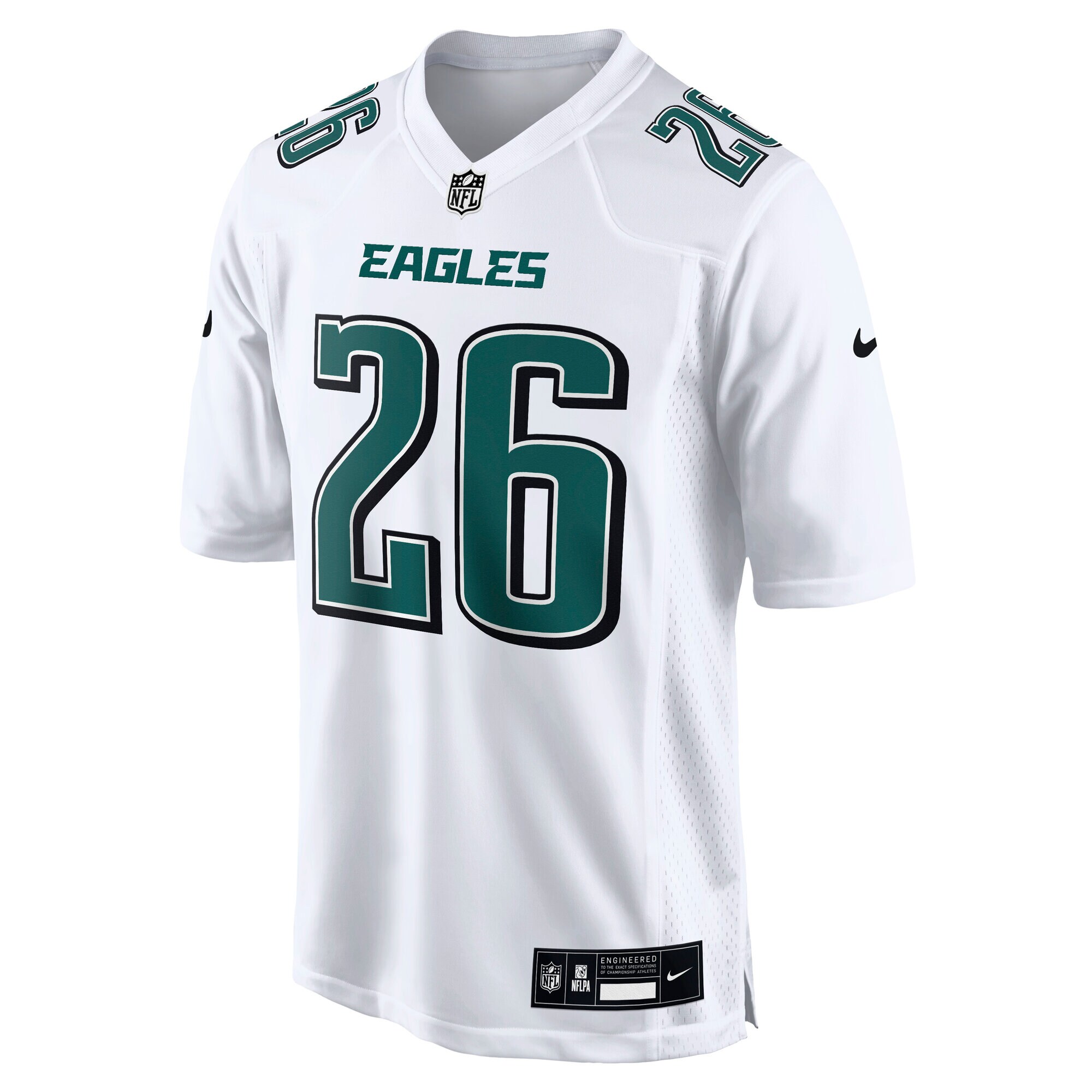 Philadelphia Eagles Saquon Barkley Tundra White Fashion Game NFL Jersey Men's