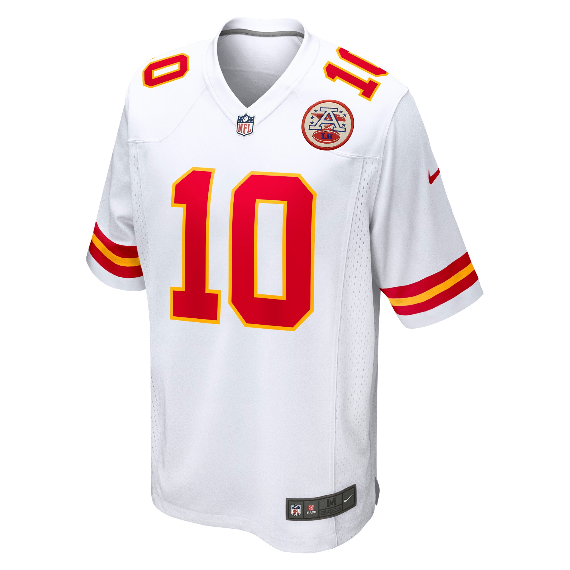Kansas City Chiefs Isiah Pacheco White Away Game Player NFL Jersey Men's