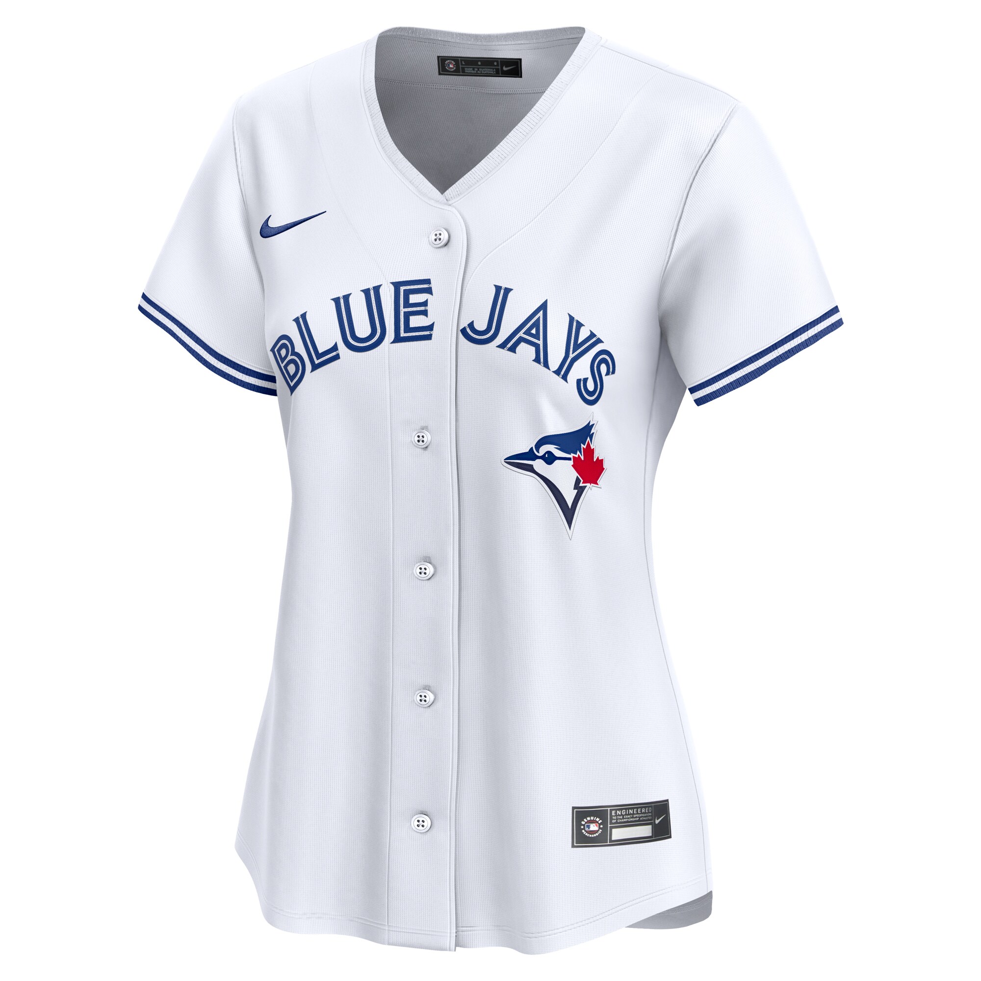Toronto Blue Jays White #1 Mom Home Limited MLB Jersey Women's