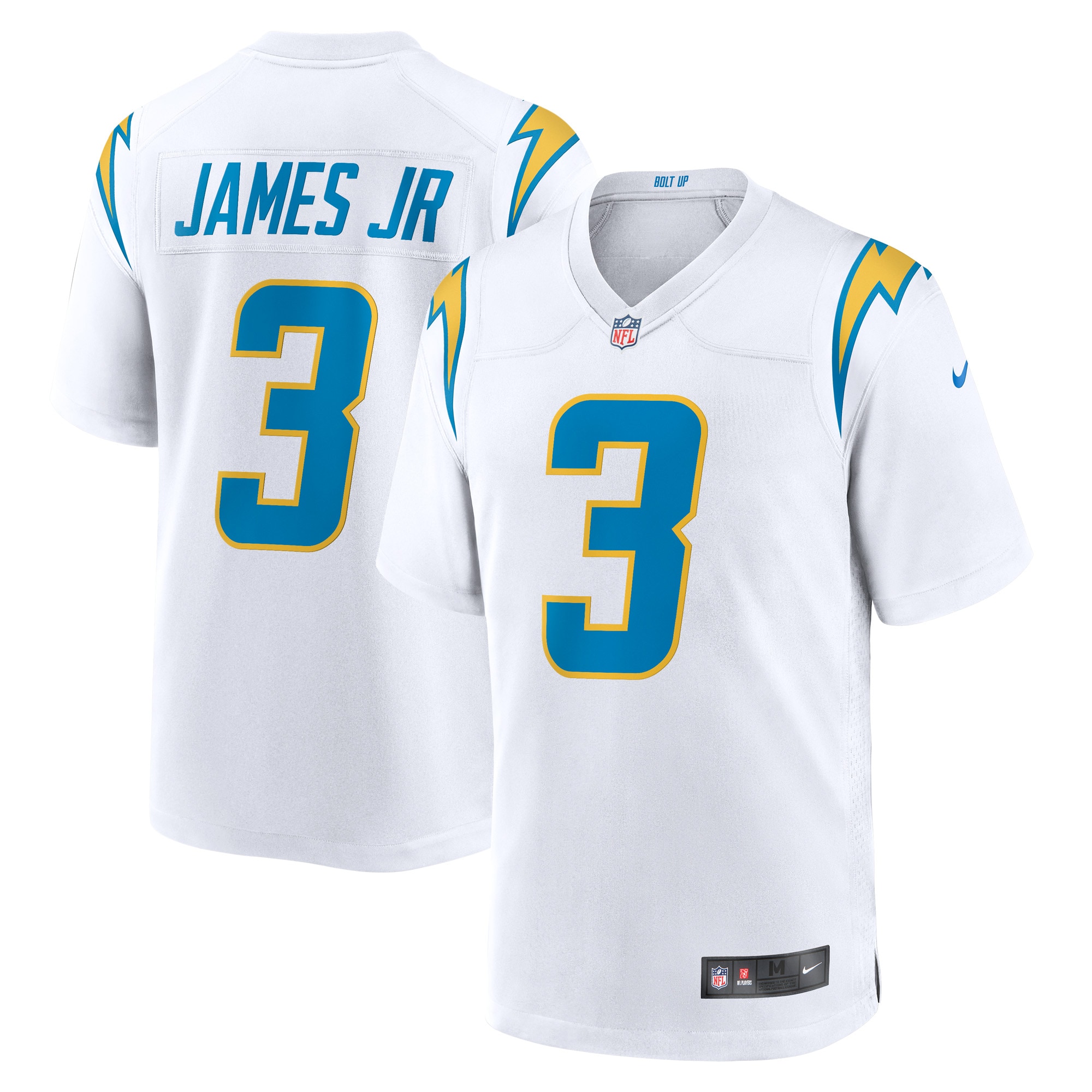 Los Angeles Chargers Derwin James Jr. White Game NFL Jersey Men's
