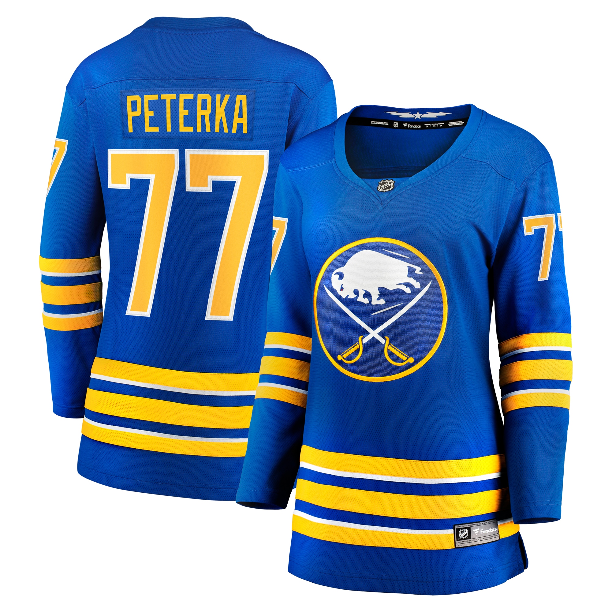 Buffalo Sabres JJ Peterka Royal Home Breakaway Player NHL Jersey Women's