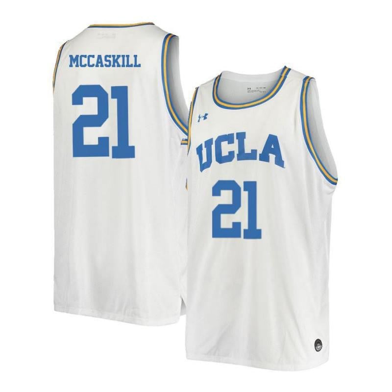 21 Khalid McCaskil White Retro Elite UCLA Bruins NCAA Jersey Men's
