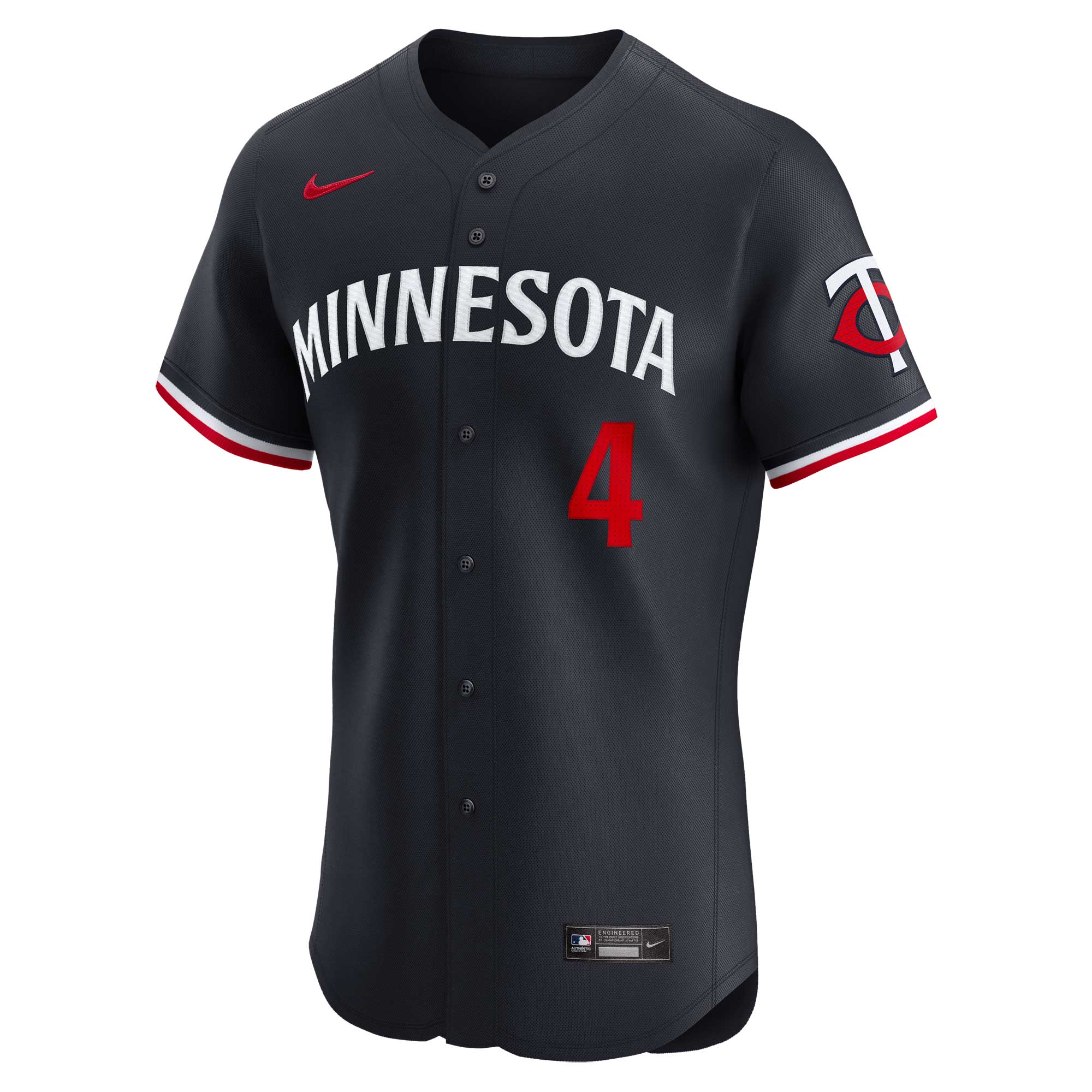 Minnesota Twins Carlos Correa Navy Alternate Elite Player MLB Jersey Men's