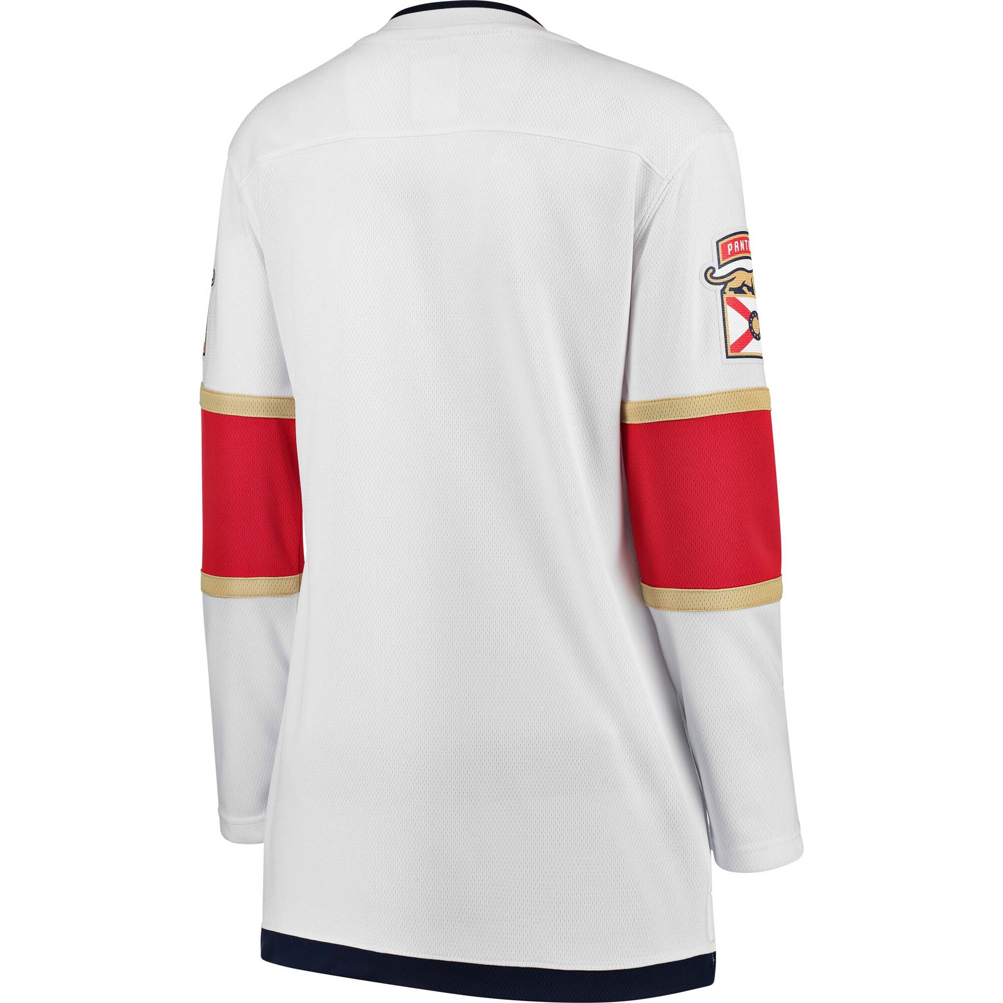 Florida Panthers White Away Breakaway NHL Jersey Women's