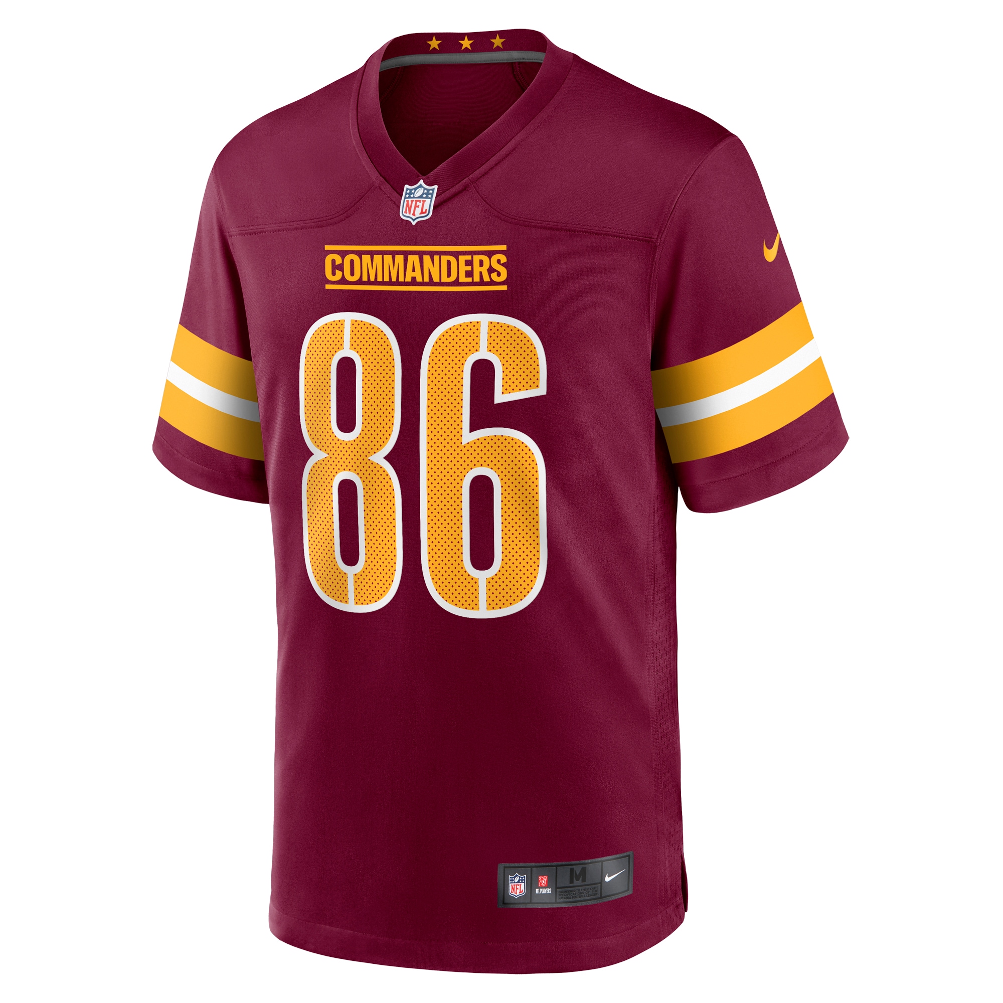 Washington Commanders Mitchell Tinsley Burgundy Team Game NFL Jersey Men's