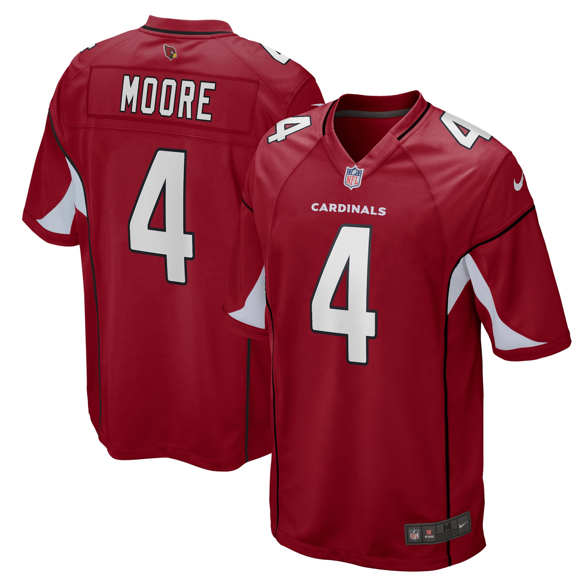 Arizona Cardinals Rondale Moore Cardinal Team Game NFL Jersey Men's
