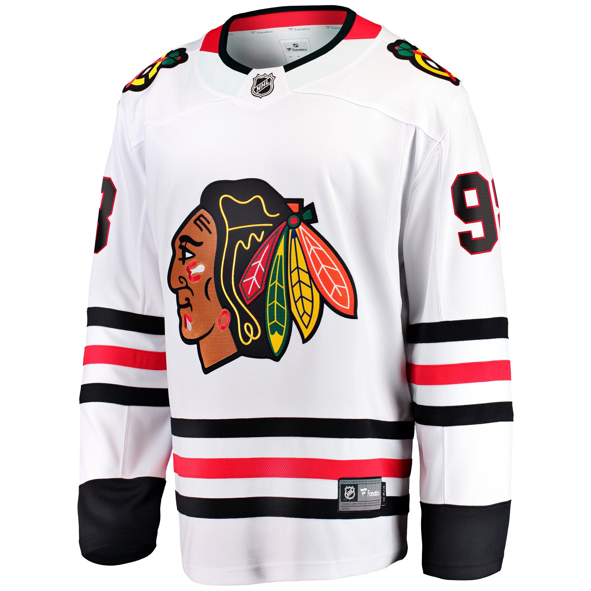 Chicago Blackhawks Connor Bedard White Away Premier Breakaway Player NHL Jersey Men's