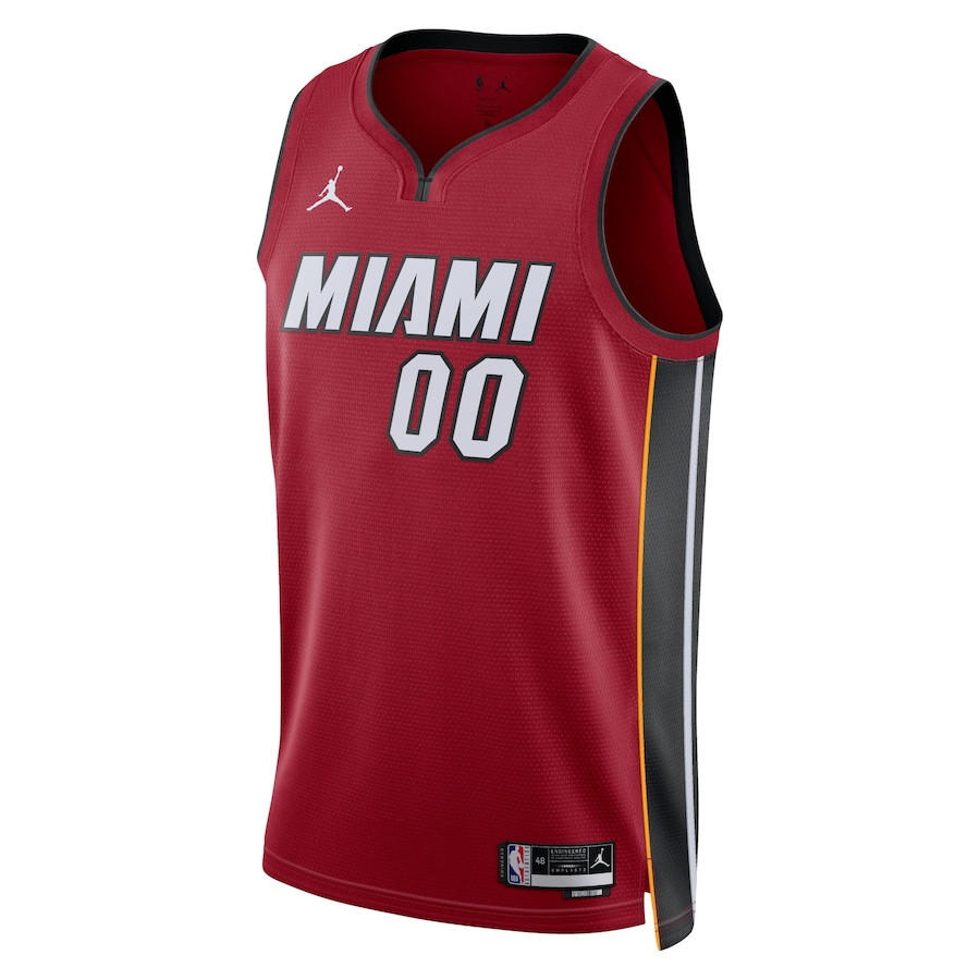Miami Heat 2023/24 Statement Swingman Custom Crimson NBA Jersey Men's
