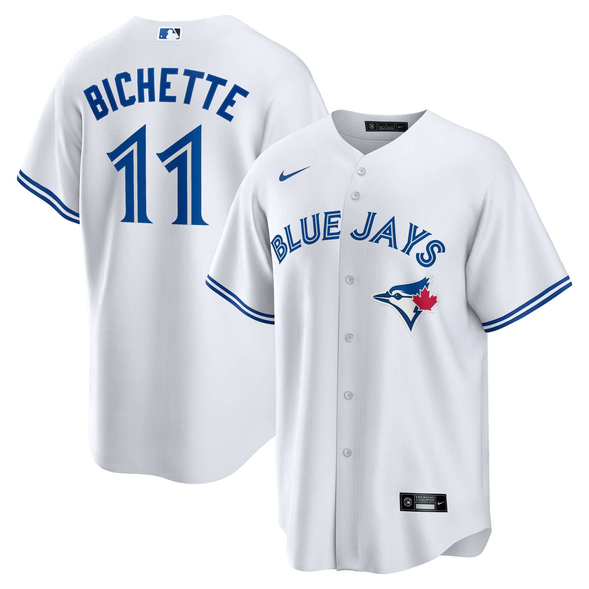 Toronto Blue Jays Bo Bichette White Home MLB Jersey Men's