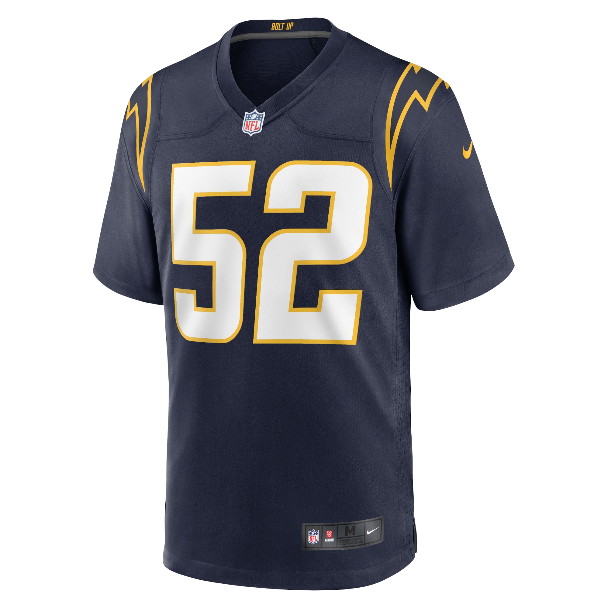 Los Angeles Chargers Khalil Mack Navy Alternate Game NFL Jersey Men's