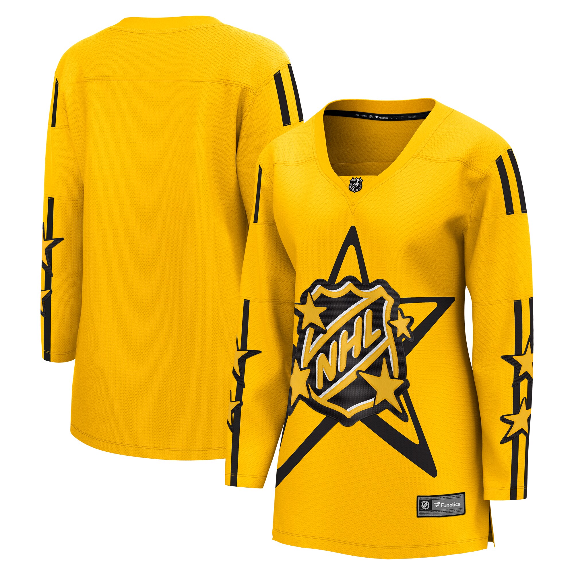 Yellow 2024 All Star Game Breakaway NHL Jersey Women's