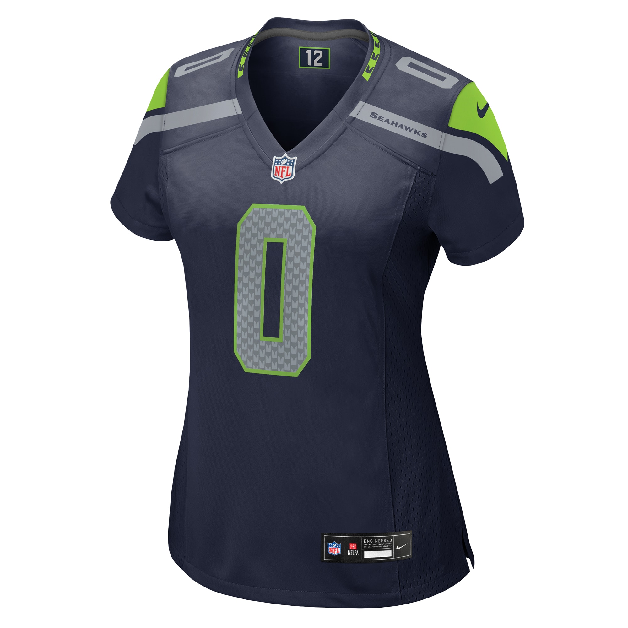 Seattle Seahawks Tyrel Dodson College Navy Game NFL Jersey Women's