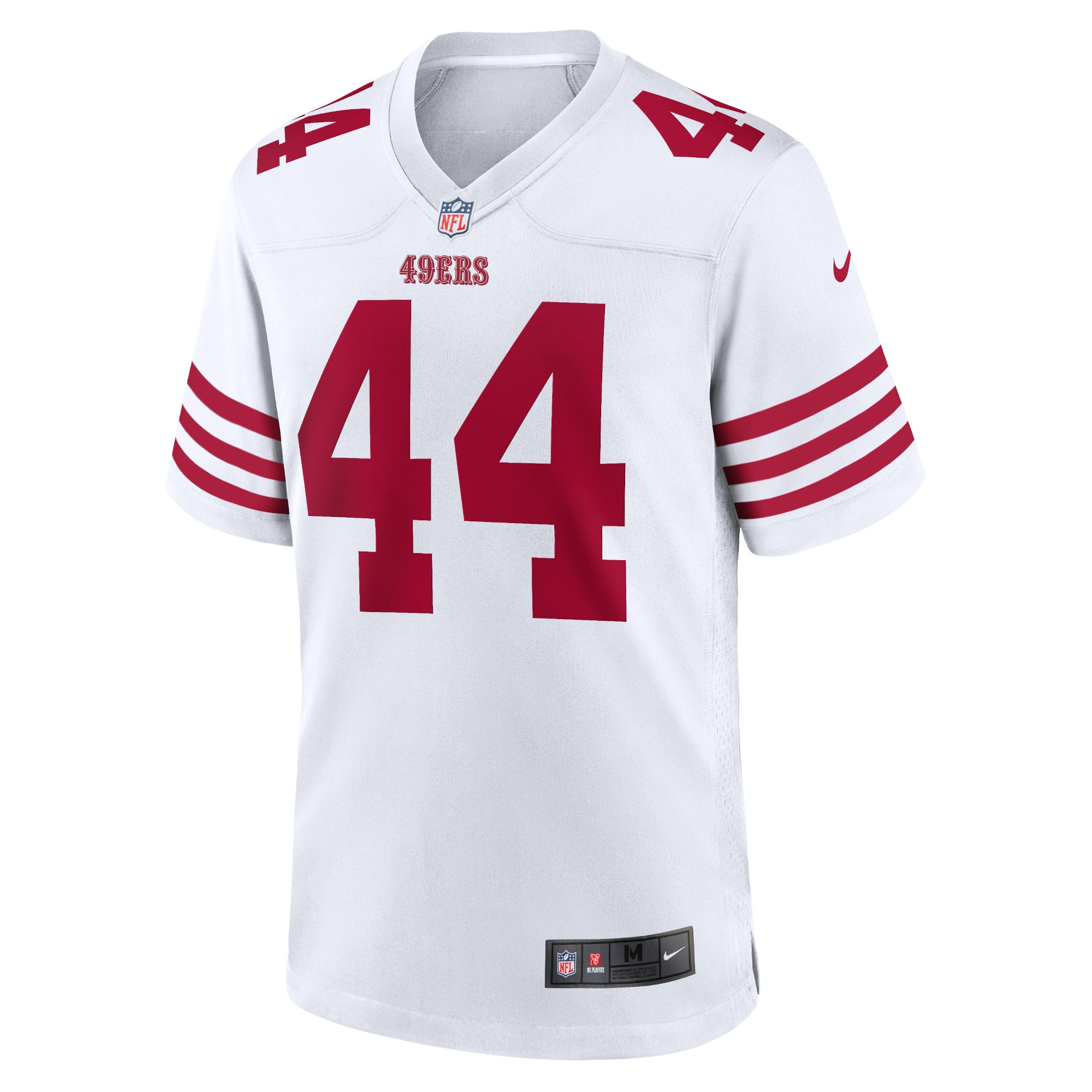 San Francisco 49ers Kyle Juszczyk White Player Game NFL Jersey Men's