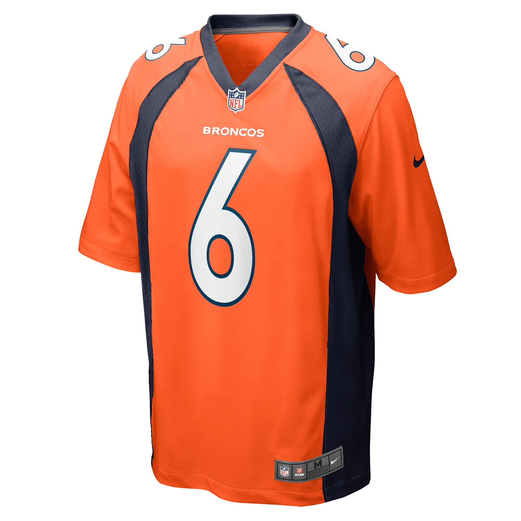 Denver Broncos P.J. Locke Orange Game Player NFL Jersey Men's