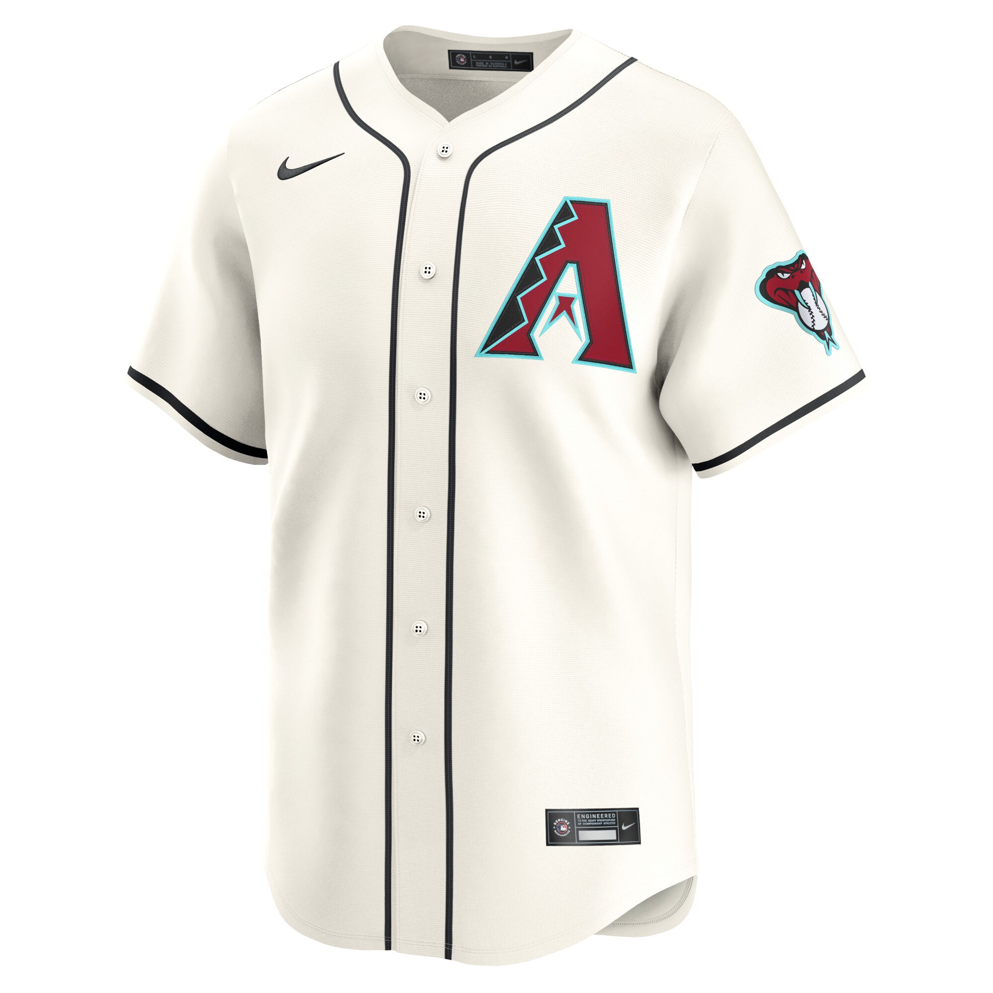 Arizona Diamondbacks White 2024 Jackie Robinson Day Home Limited MLB Jersey Men's