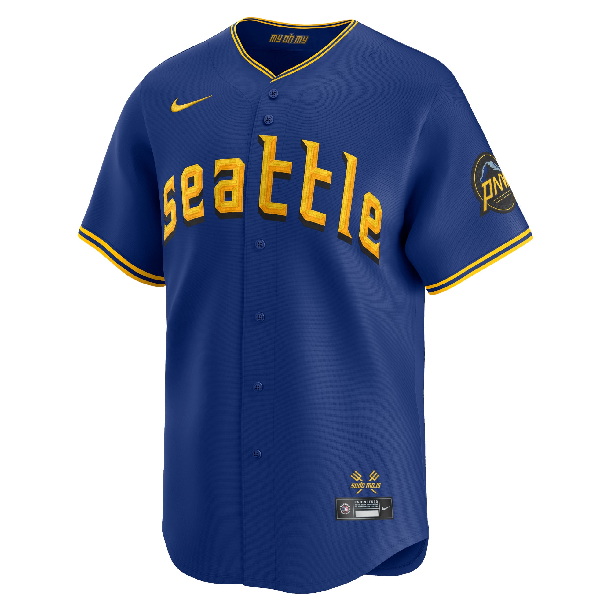 Seattle Mariners Royal City Connect Limited MLB Jersey Men's