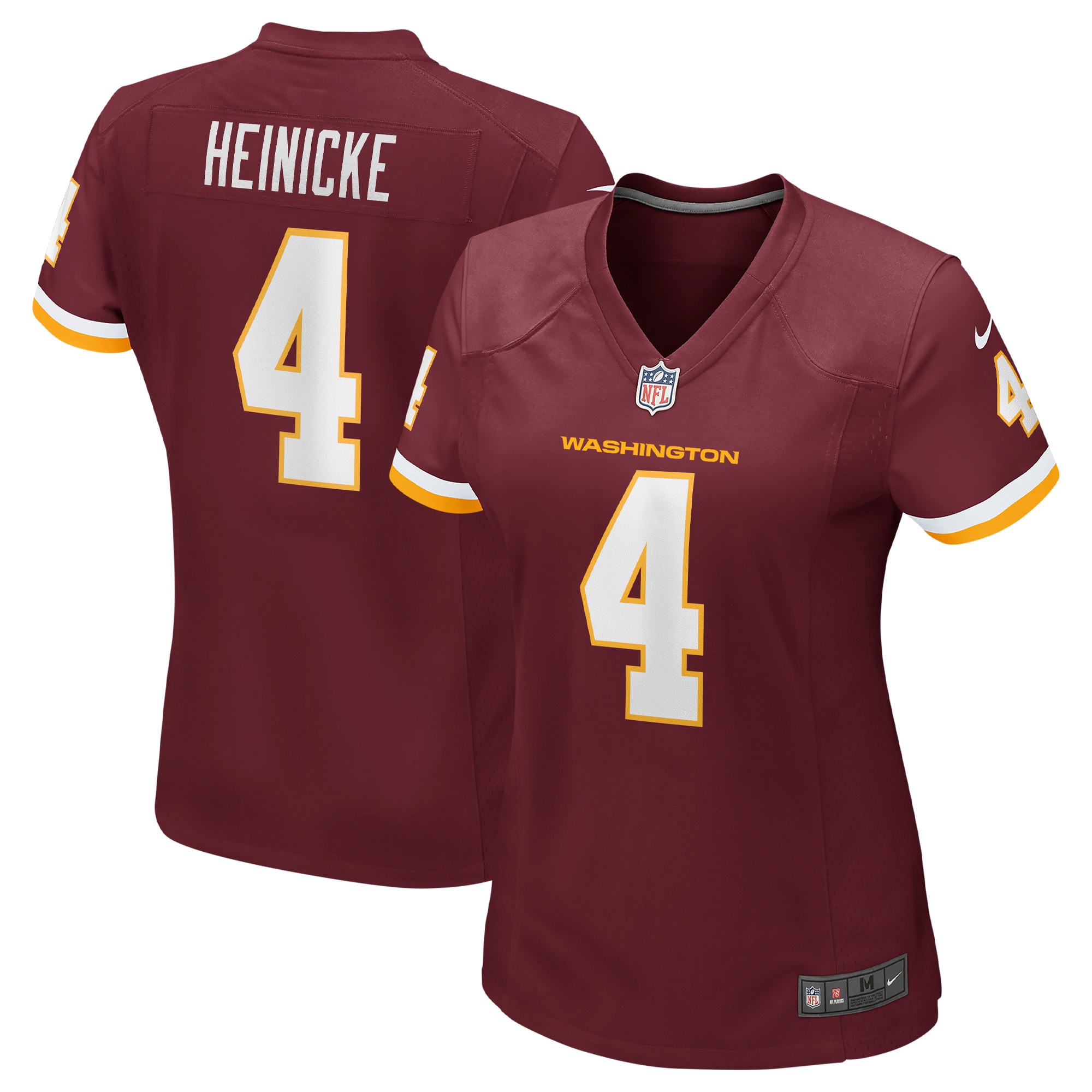 Washington Commanders Team Taylor Heinicke Burgundy Game NFL Jersey Women's