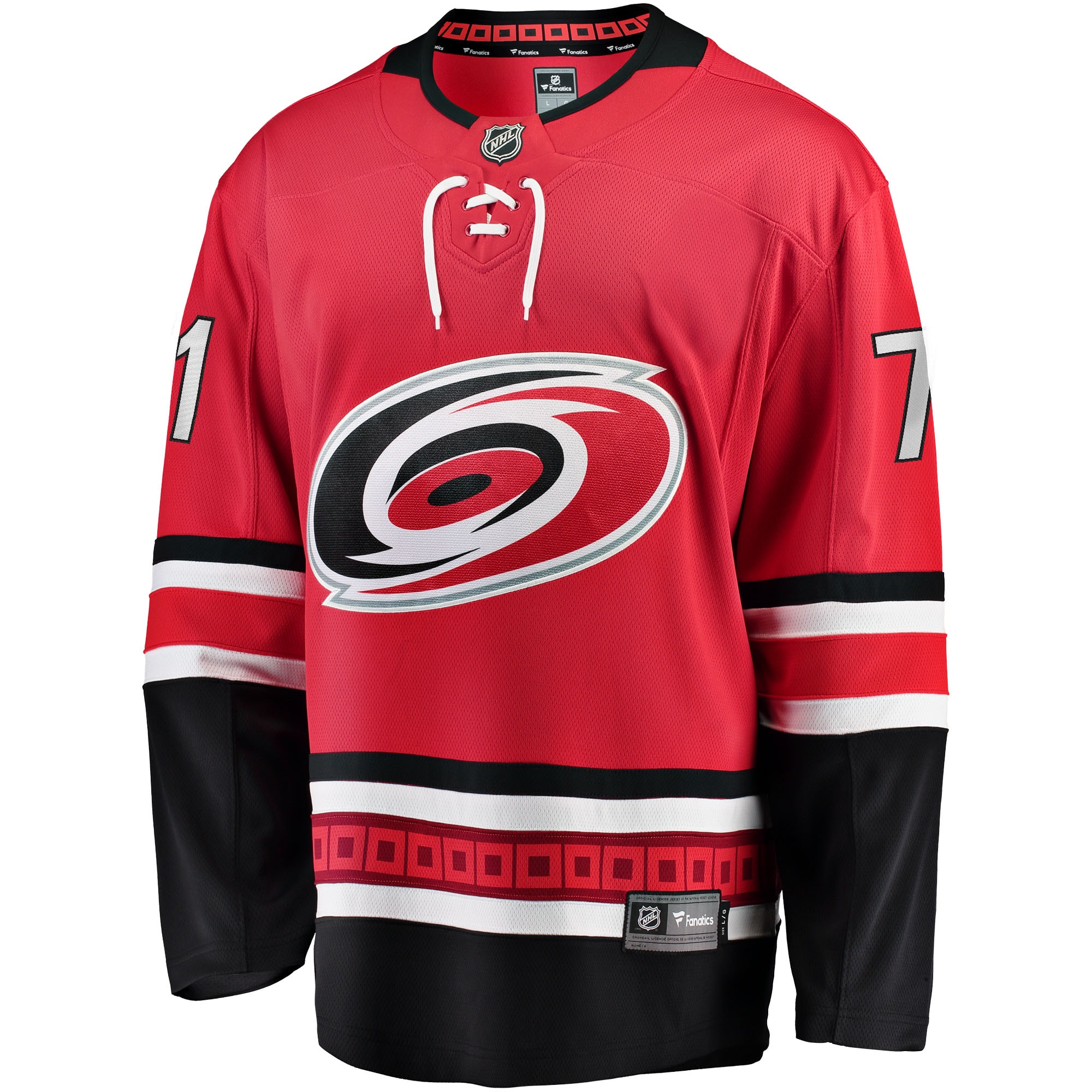Carolina Hurricanes Jesper Fast Red Alternate Breakaway NHL Jersey Men's