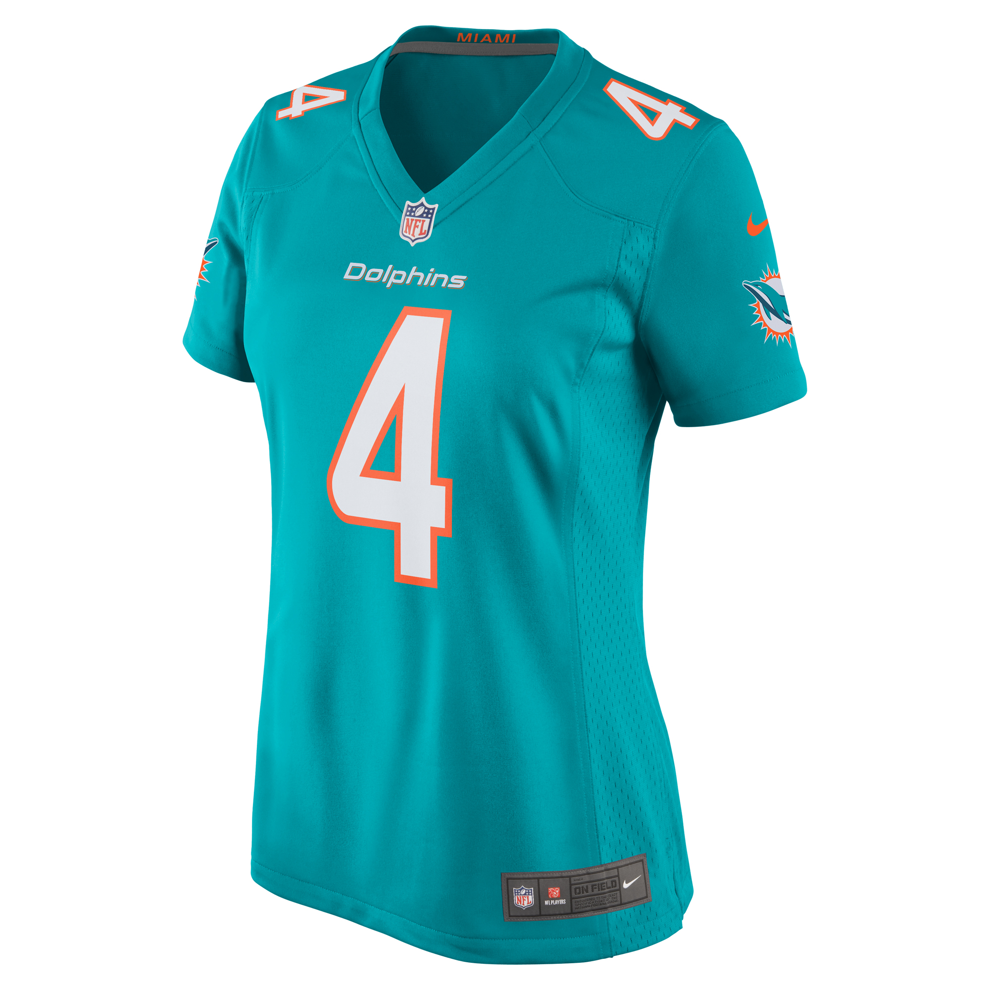 Miami Dolphins Kader Kohou Aqua Game Player NFL Jersey Women's