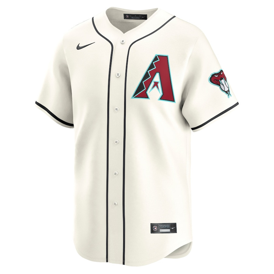 Josh Bell 32 Arizona Diamondbacks Home Limited Player White MLB Jersey Men's