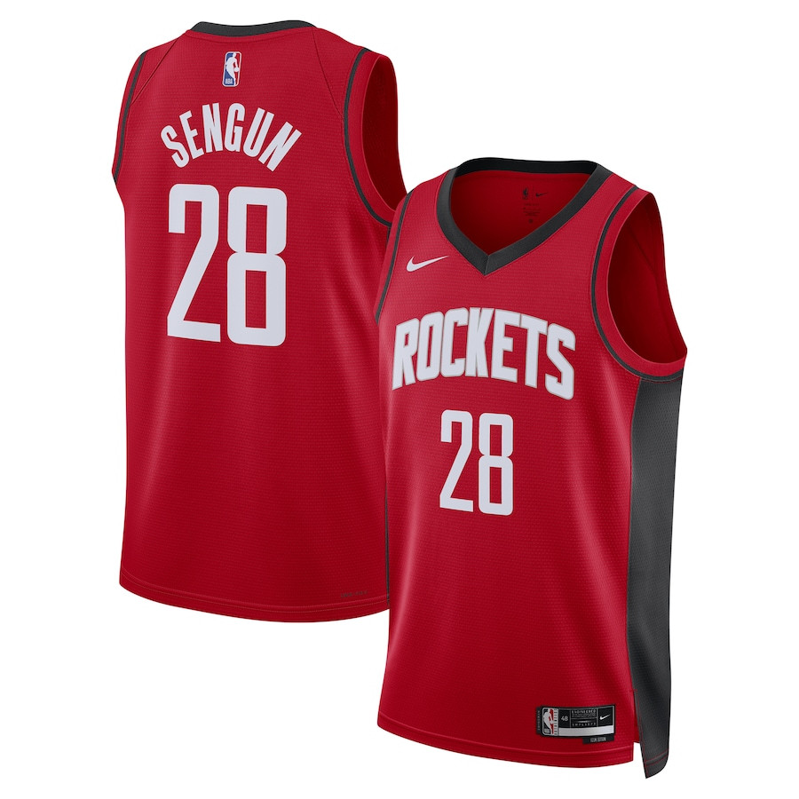 Alperen Sengun 28 Houston Rockets Unisex Swingman Icon Edition Red NBA Jersey Unisex