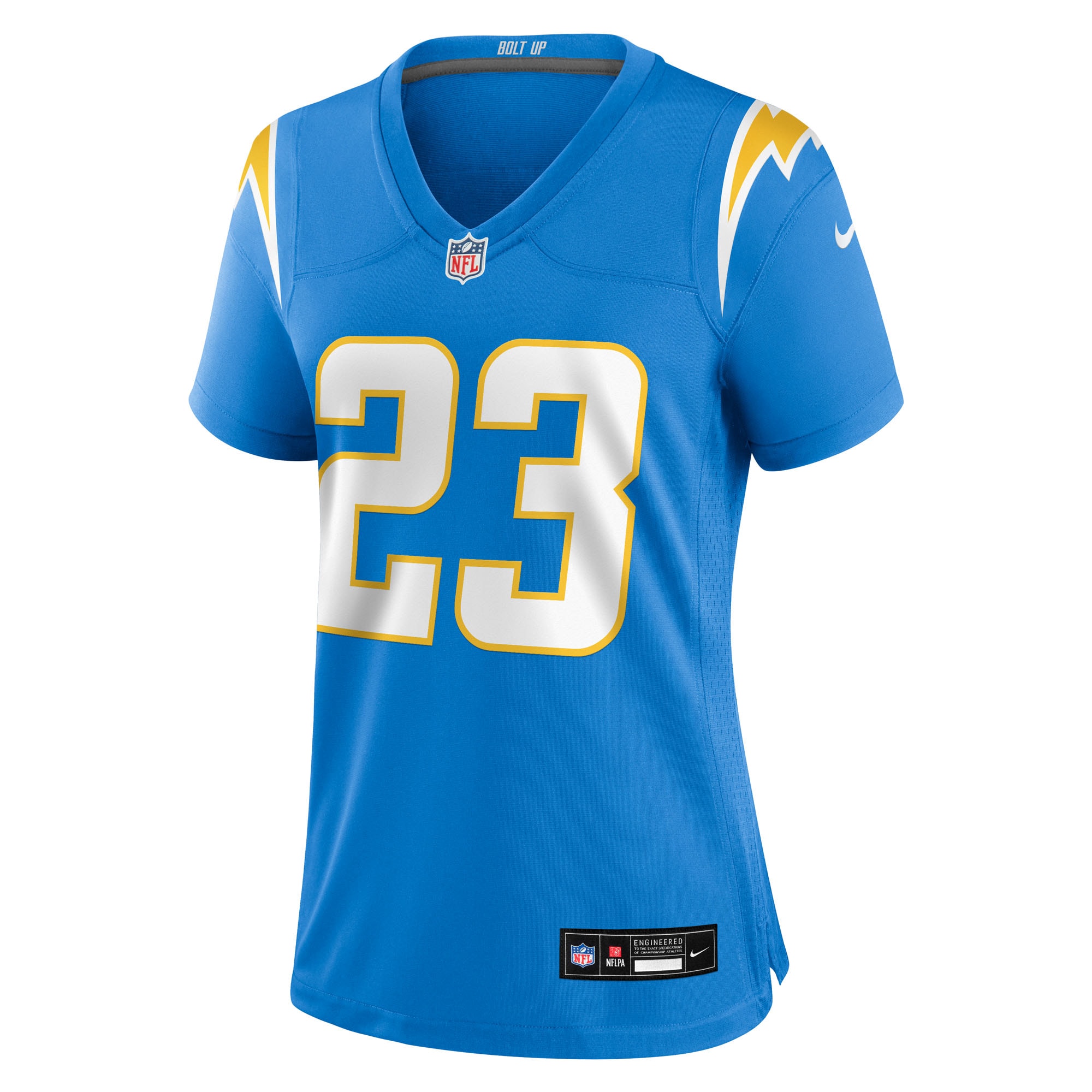 Los Angeles Chargers Tony Jefferson Powder Blue Team Game NFL Jersey Women's