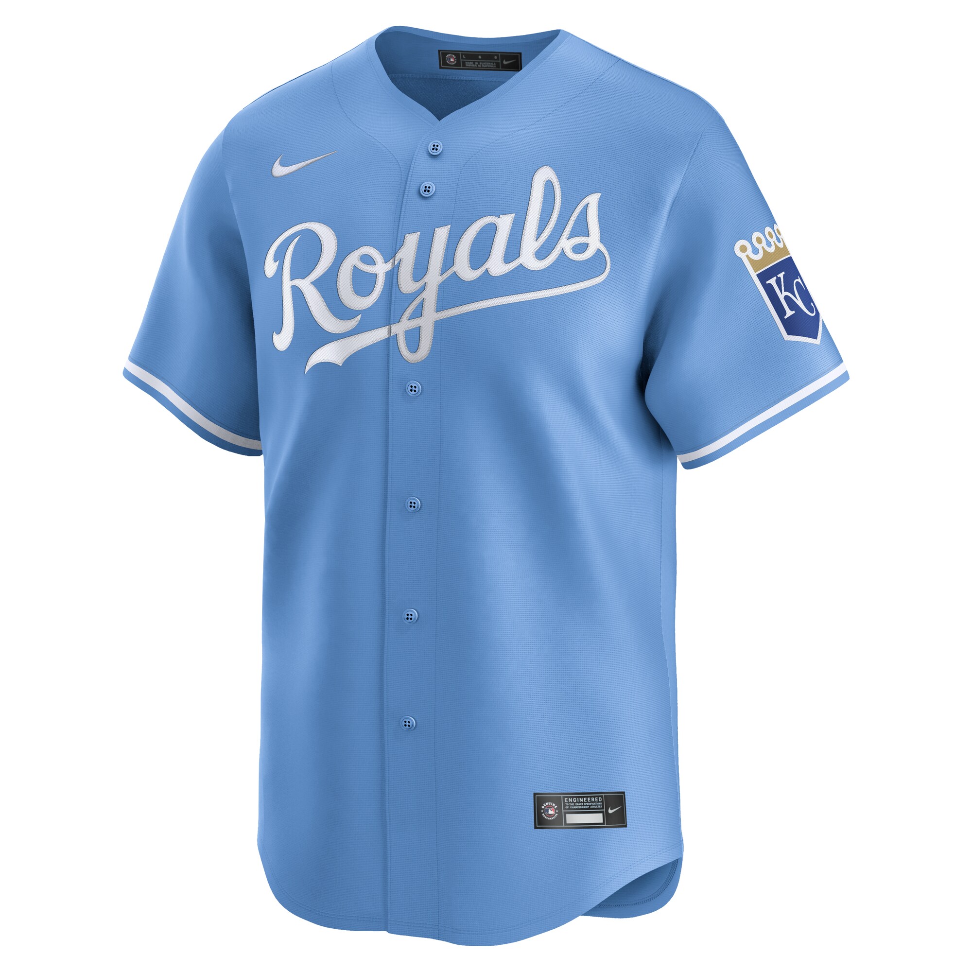 Kansas City Royals Light Blue Alternate Limited MLB Jersey Men's
