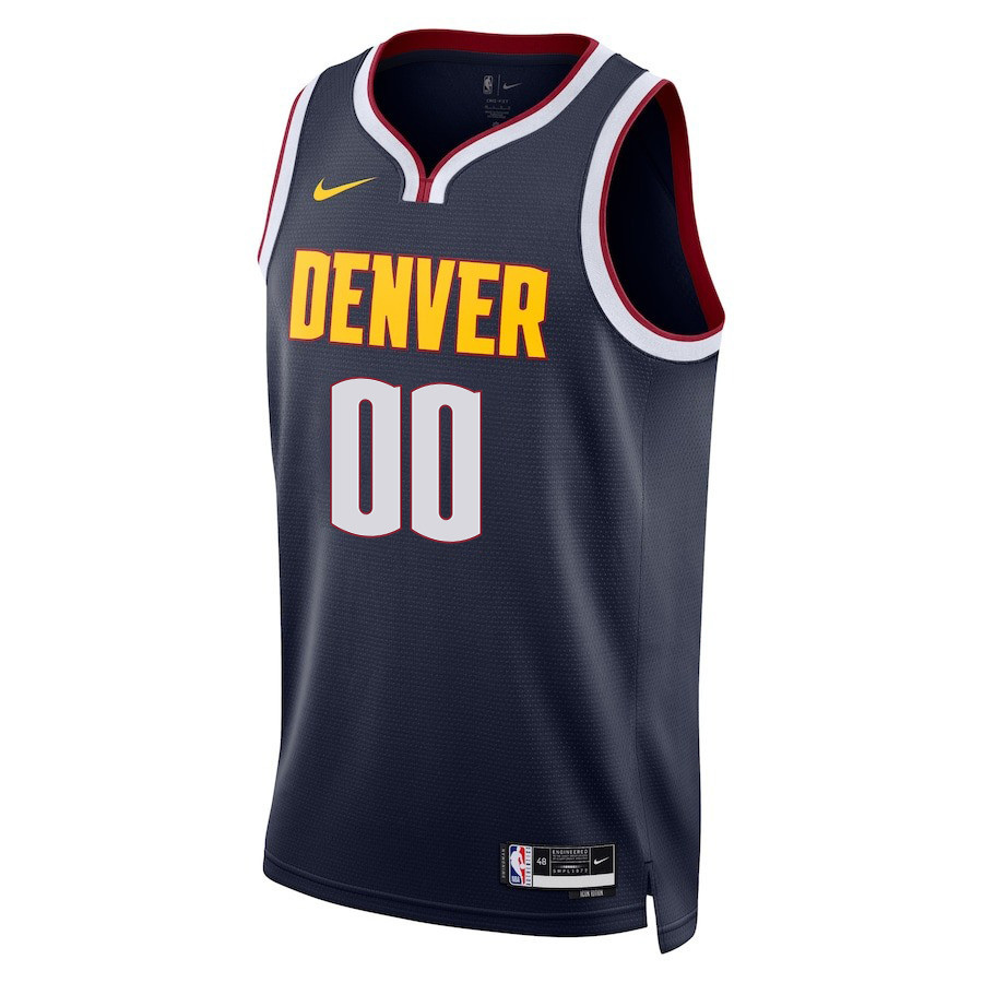 Custom 00 Denver Nuggets Final Champions 2023 Swingman Black NBA Jersey Men's