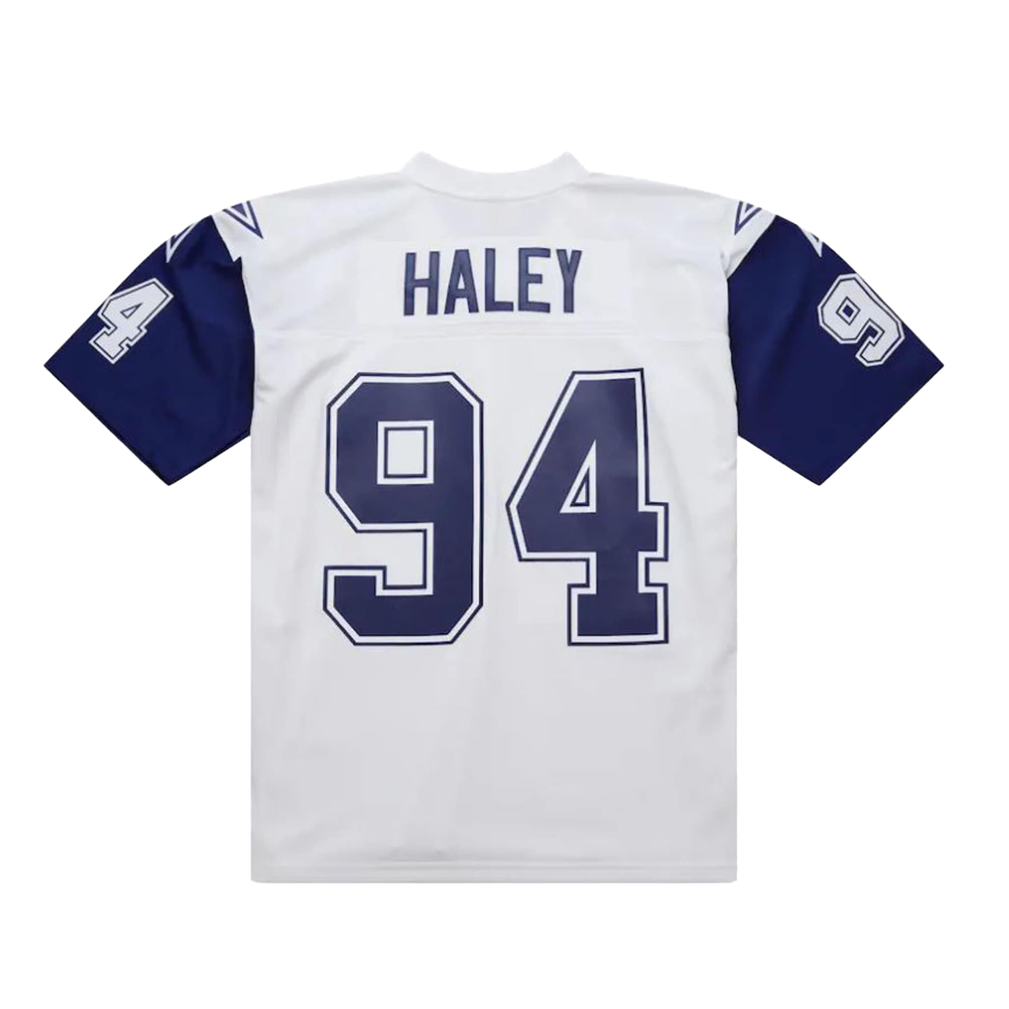 Dallas Cowboys Charles Haley Mitchell Ness White 1994 Alternate Legacy NFL Jersey Men's