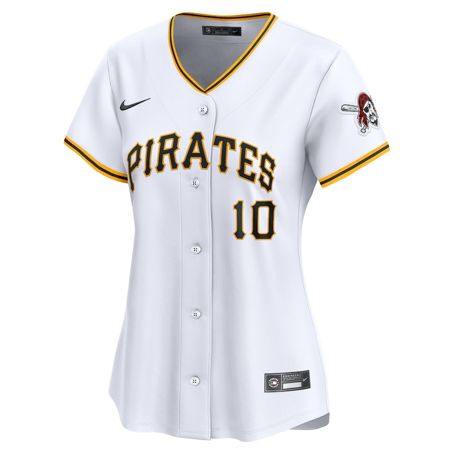 Bryan Reynolds 10 Pittsburgh Pirates Home Limited Player White MLB Jersey Women's