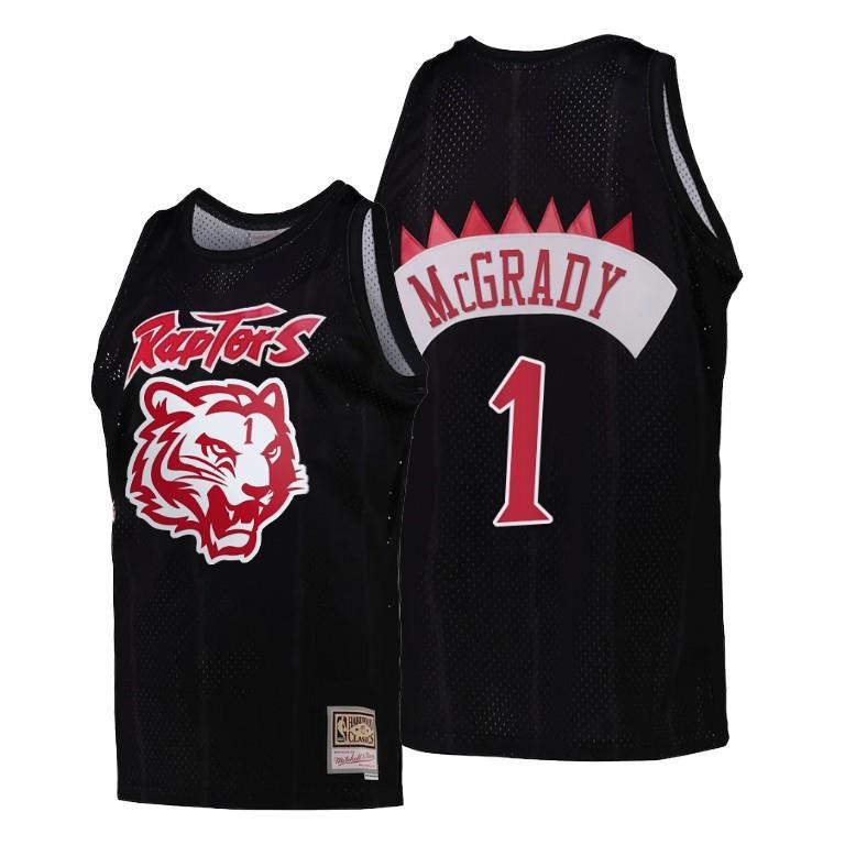 Tracy McGrady 1 Raptors Lunar New Year of Tiger Classic NBA Jersey Men's