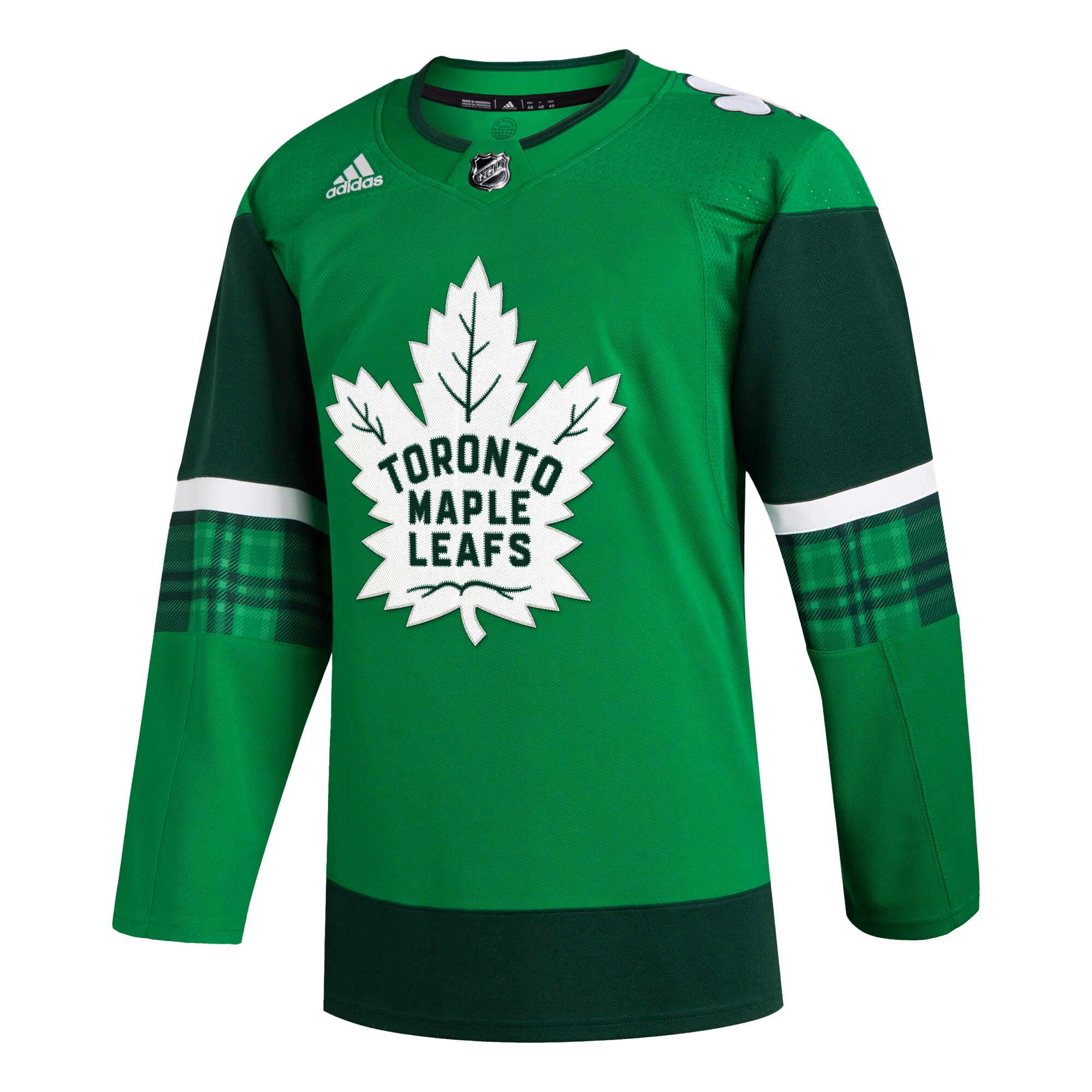 Toronto Maple Leafs Kelly Green 2023 St. Patrick's Day Primegreen NHL Jersey Men's