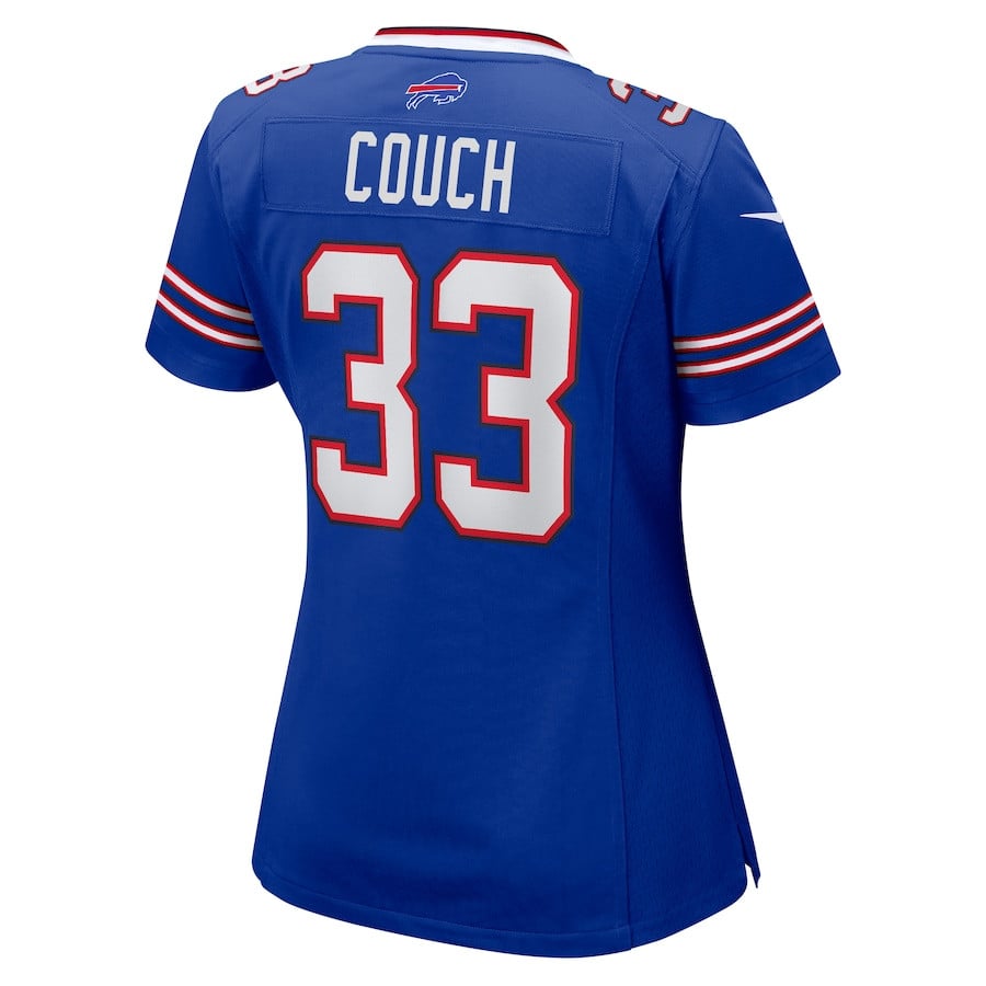 Te'Cory Couch 33 Buffalo Bills Game Royal NFL Jersey Women's