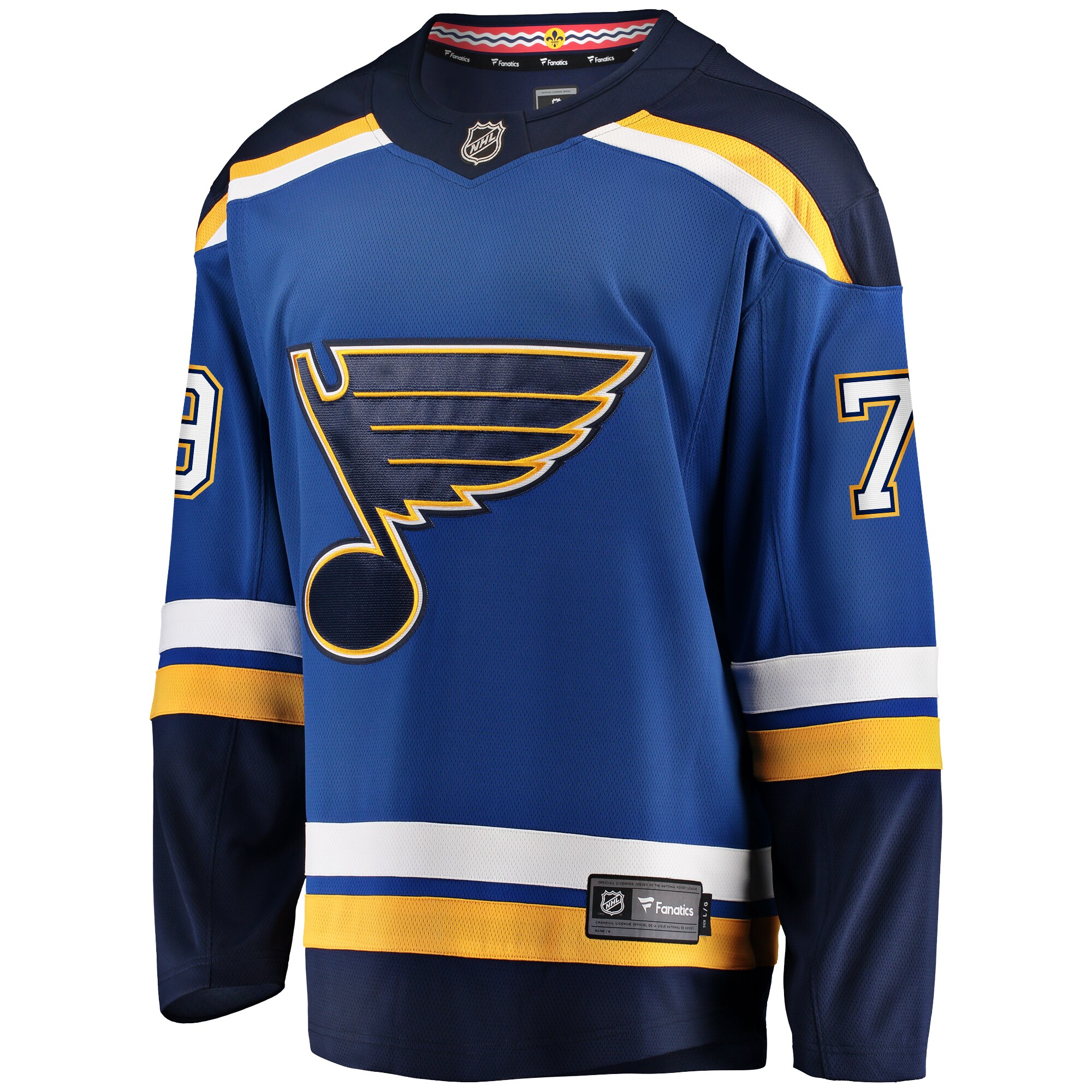 St. Louis Blues Sammy Blais Blue Home Breakaway NHL Jersey Men's