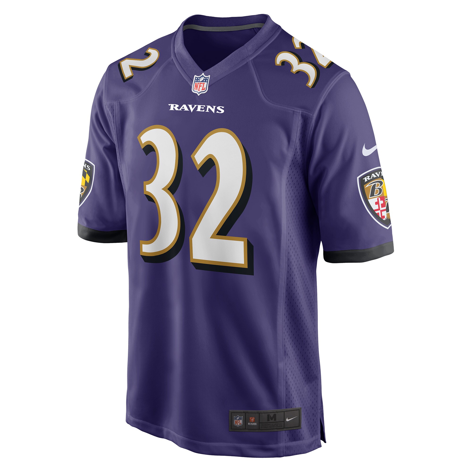 Baltimore Ravens Marcus Williams Purple Player Game NFL Jersey Men's