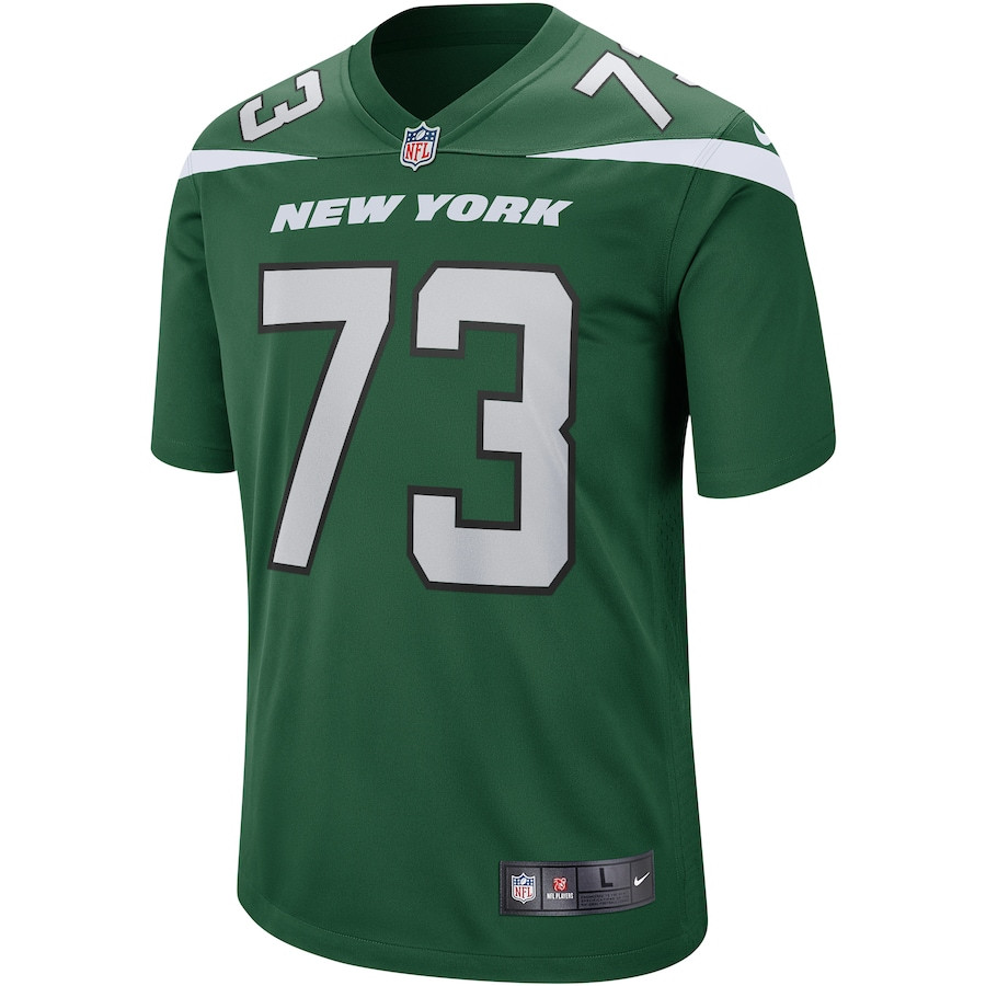 Joe Klecko 73 New York Jets Game Retired Gotham Green NFL Jersey Men's