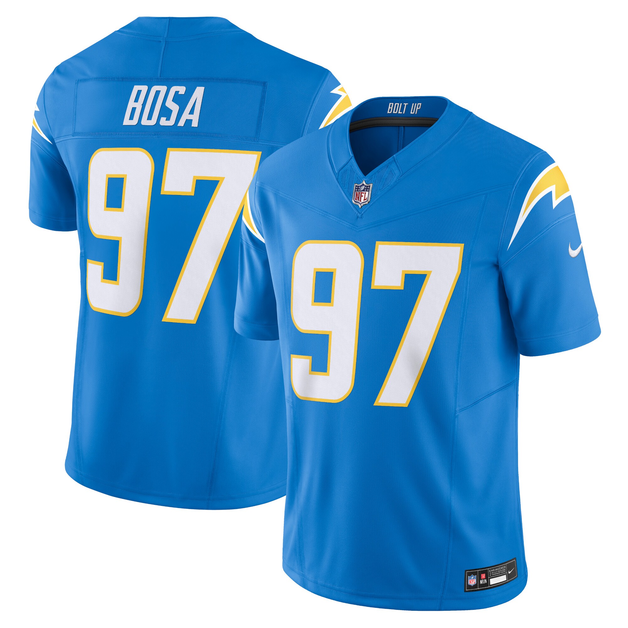 Los Angeles Chargers Joey Bosa Powder Blue Vapor F.U.S.E. Limited NFL Jersey Men's