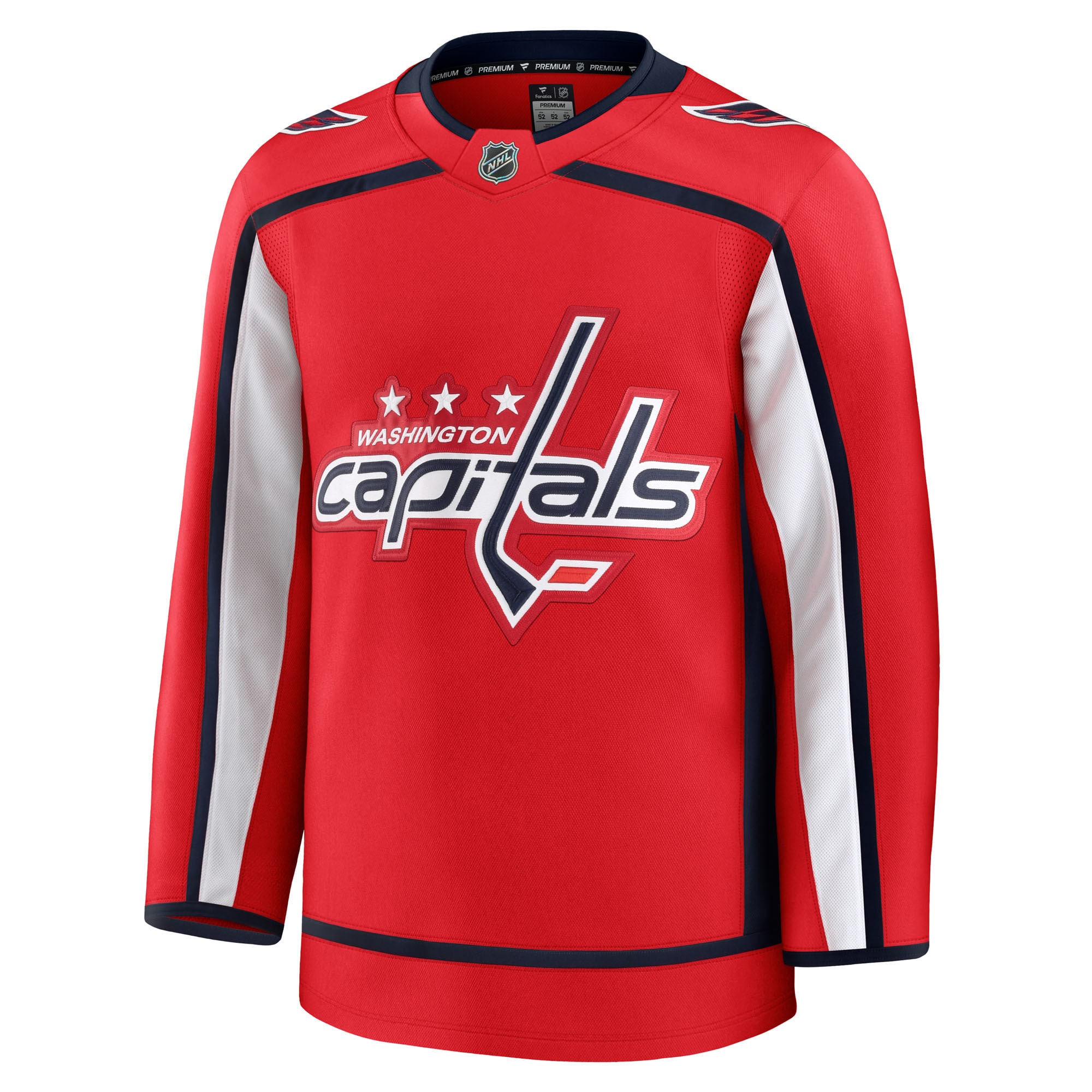 Washington Capitals Red Home Premium NHL Jersey Men's