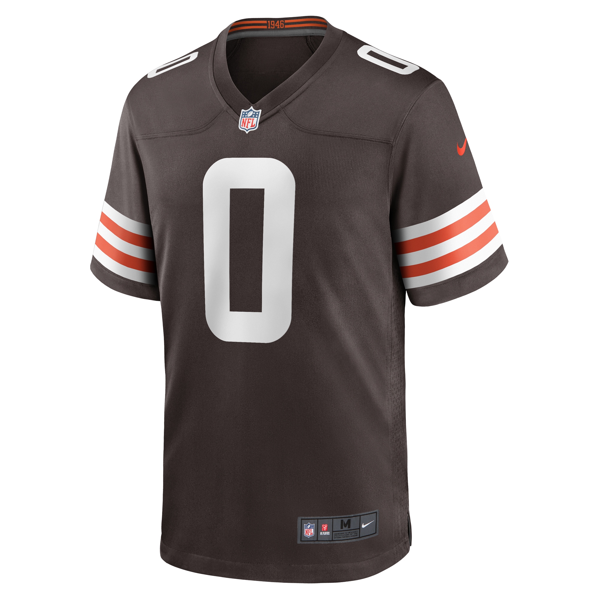 Cleveland Browns Greg Newsome II Brown Team Game NFL Jersey Men's