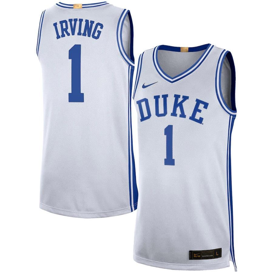 Kyrie Irving Duke Blue Devils Player Limited White NCAA Jersey Men's