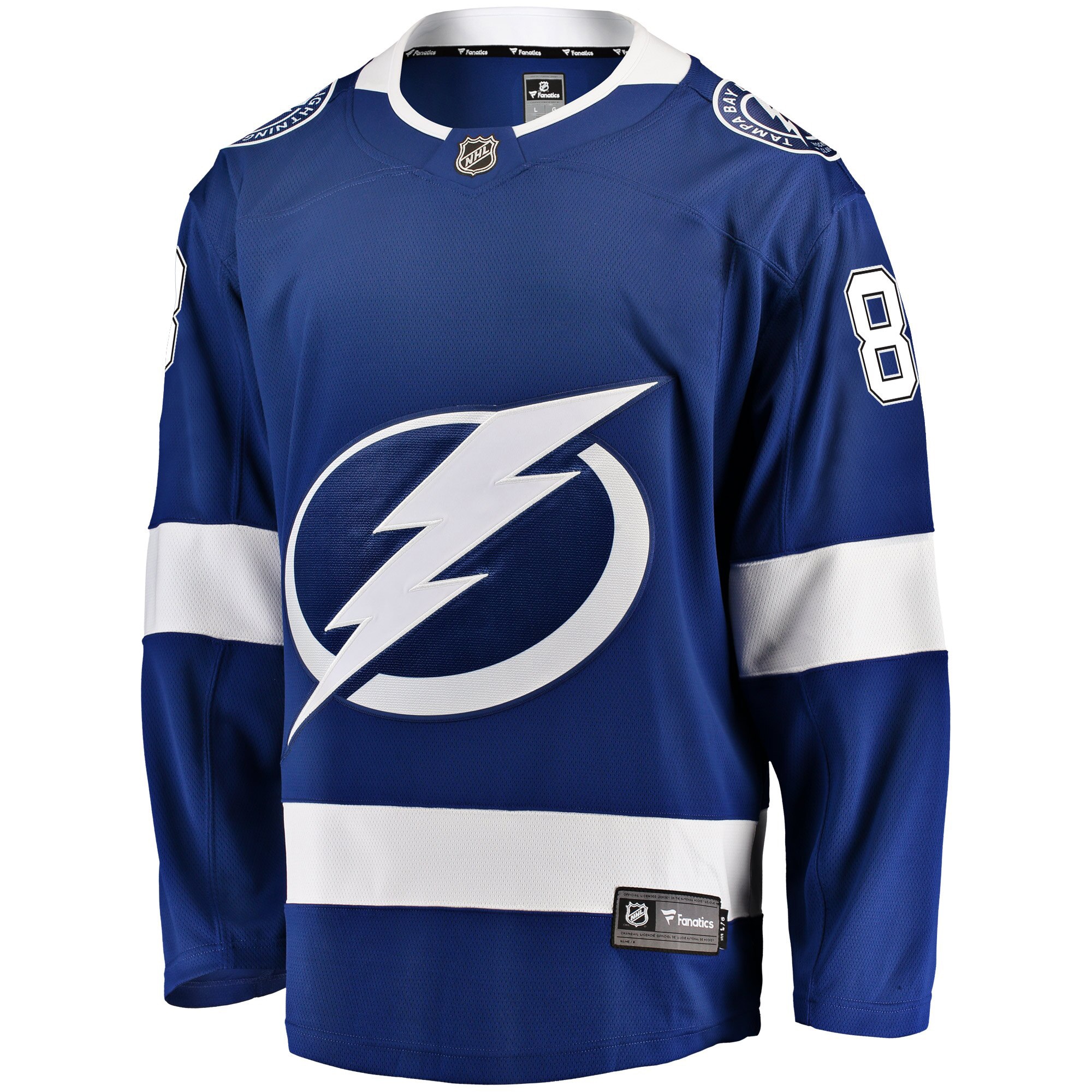 Tampa Bay Lightning Andrei Vasilevskiy Blue Home Premier Breakaway Player NHL Jersey Men's
