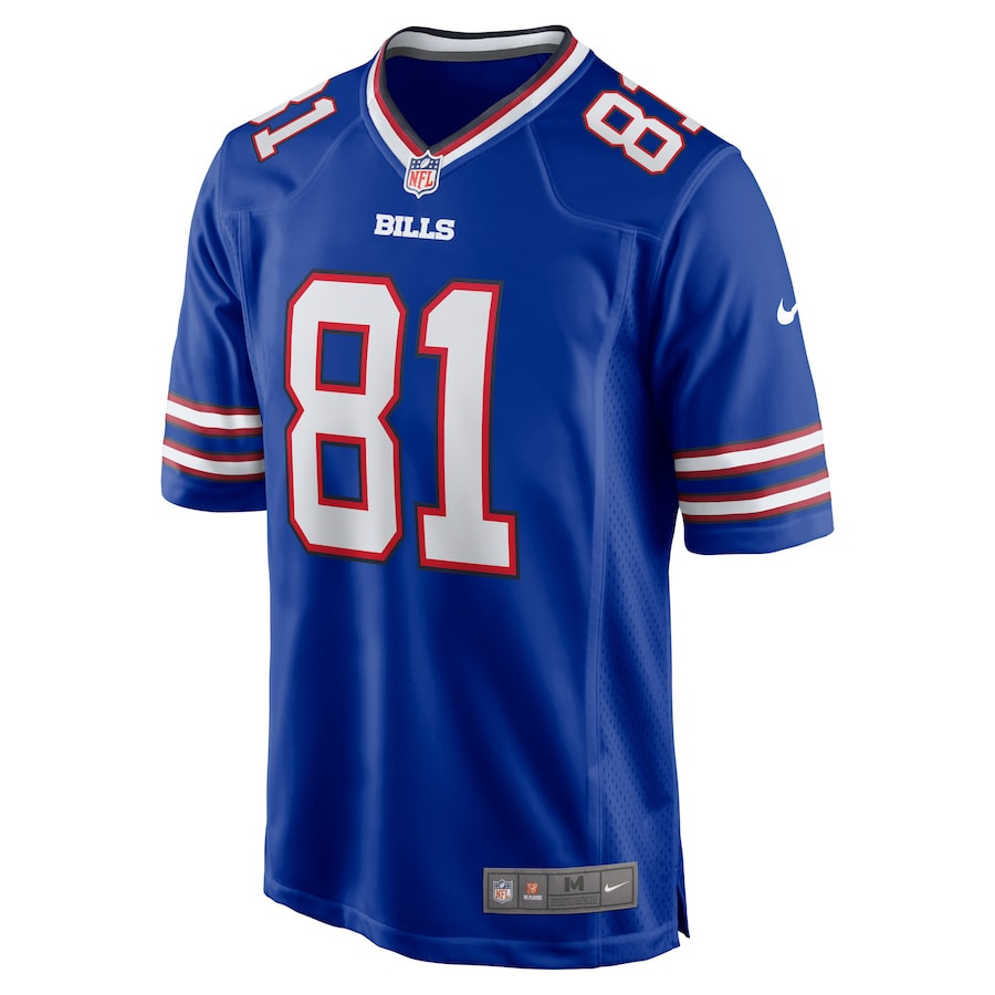 Quintez Cephus 72 Buffalo Bills Team Game Royal NFL Jersey Men's