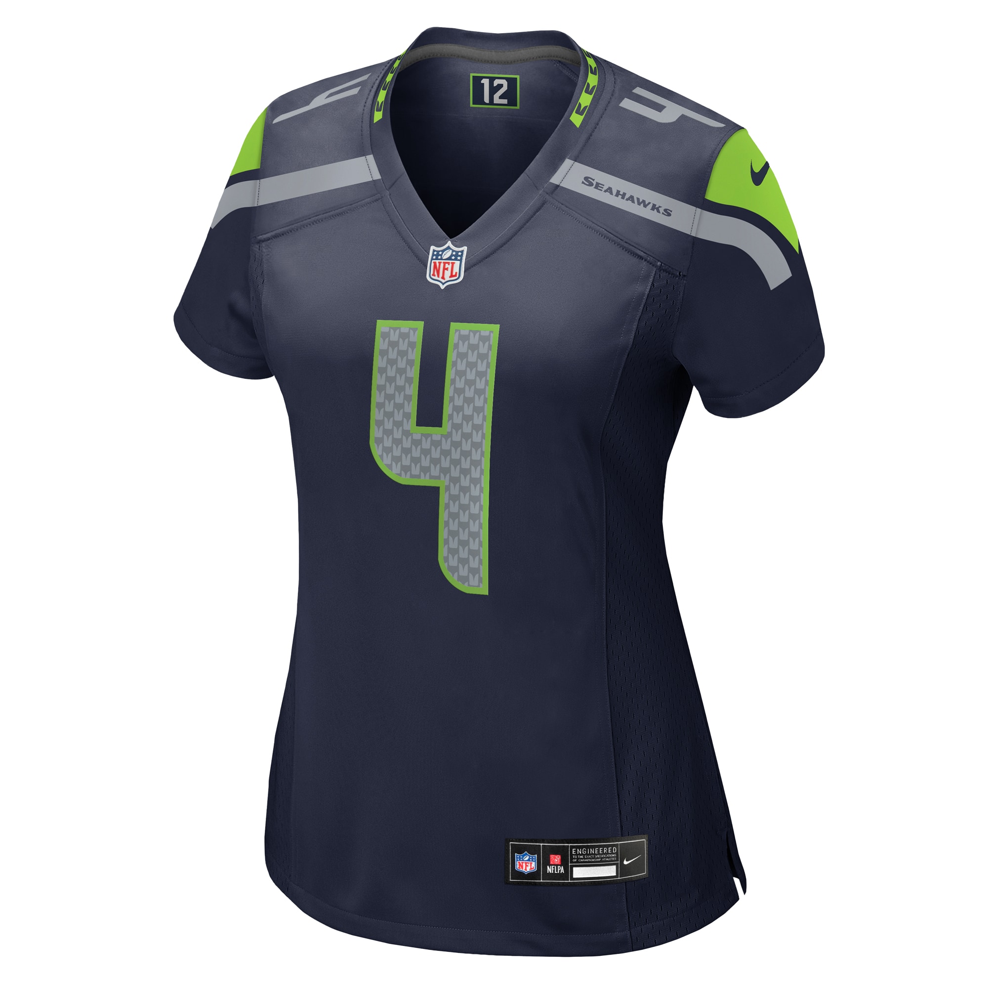 Seattle Seahawks Michael Dickson College Navy Game NFL Jersey Women's