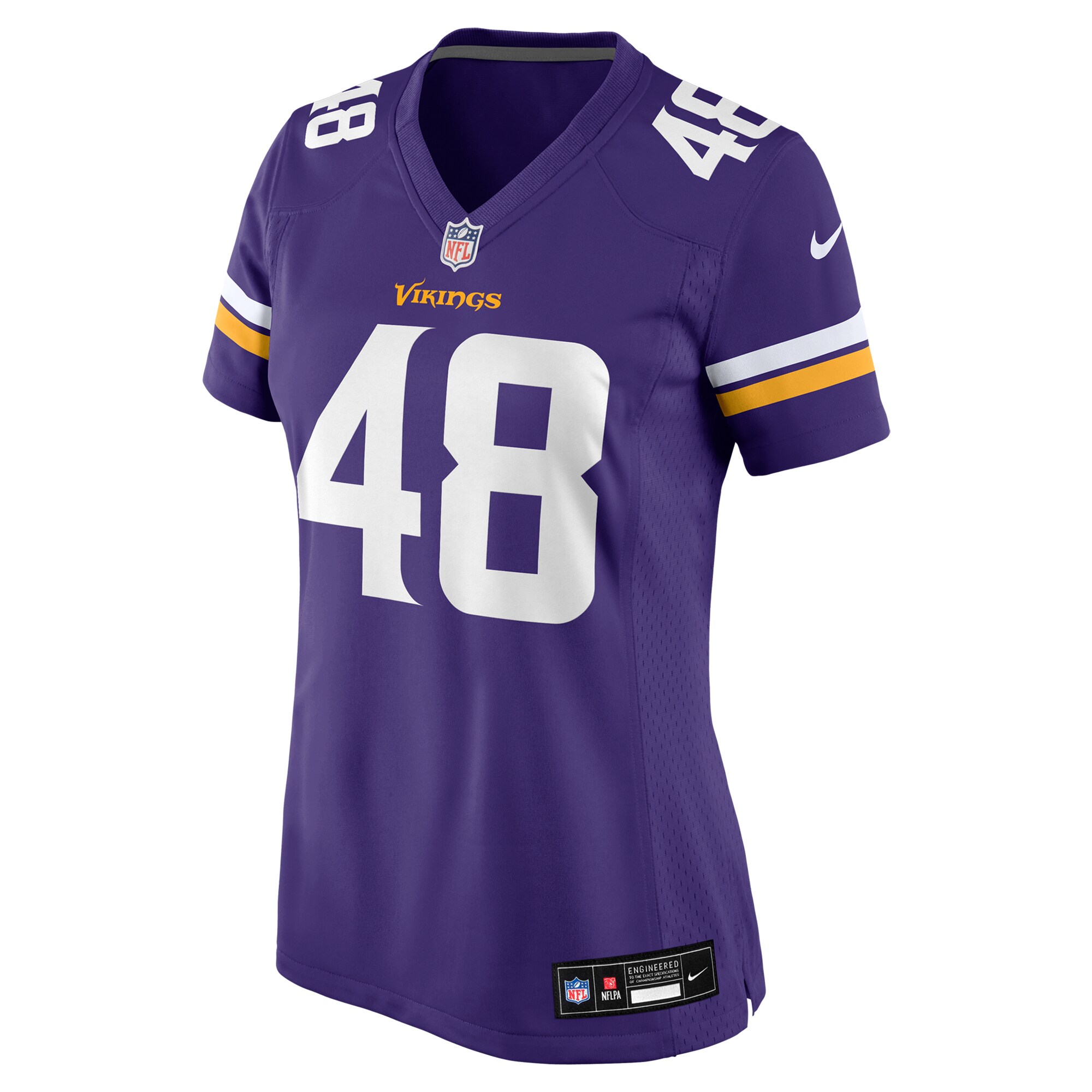 Minnesota Vikings Calvin Munson Purple Game NFL Jersey Women's